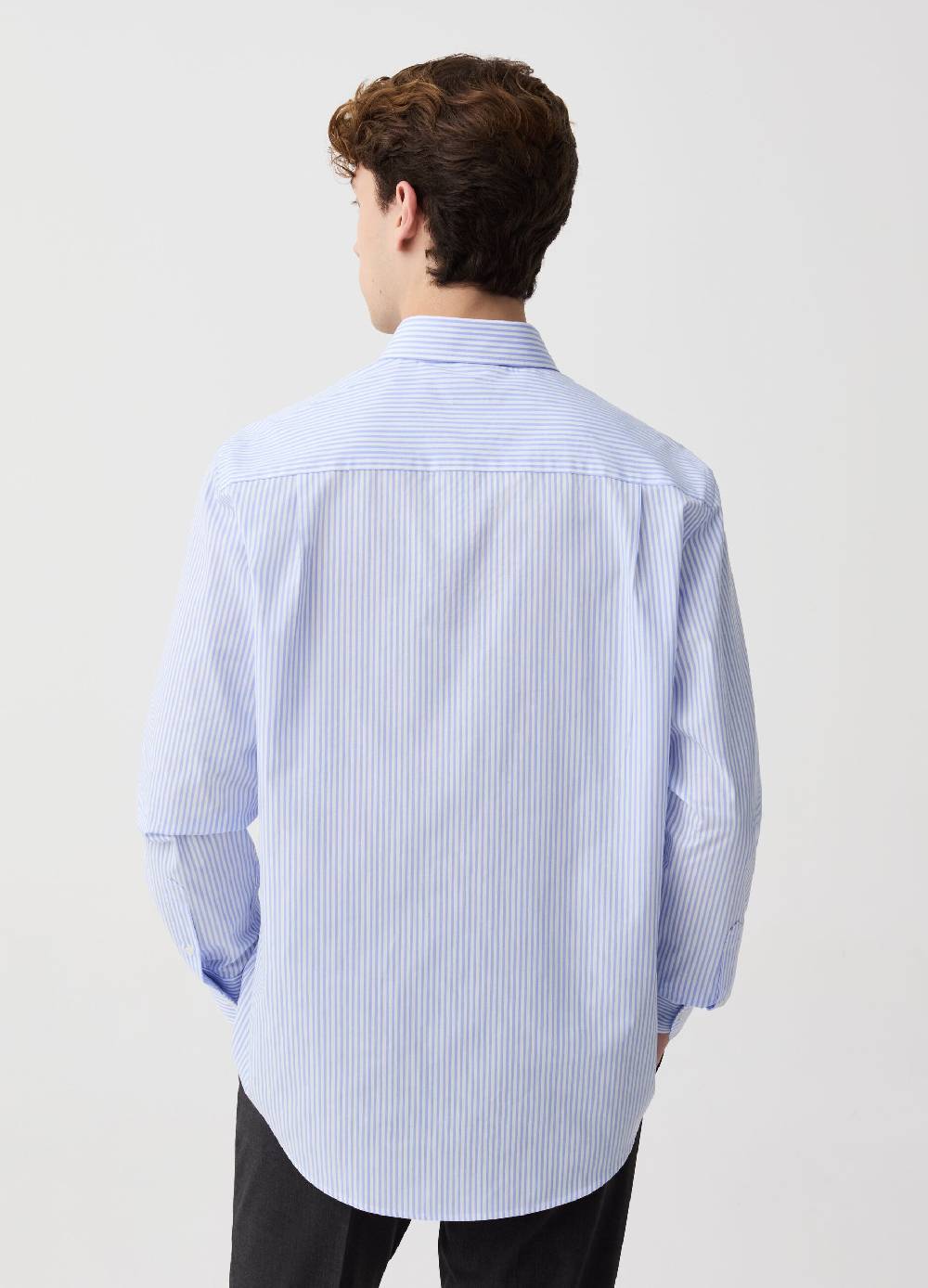 Ovs Camicia regular fit easy iron a righe Qualità