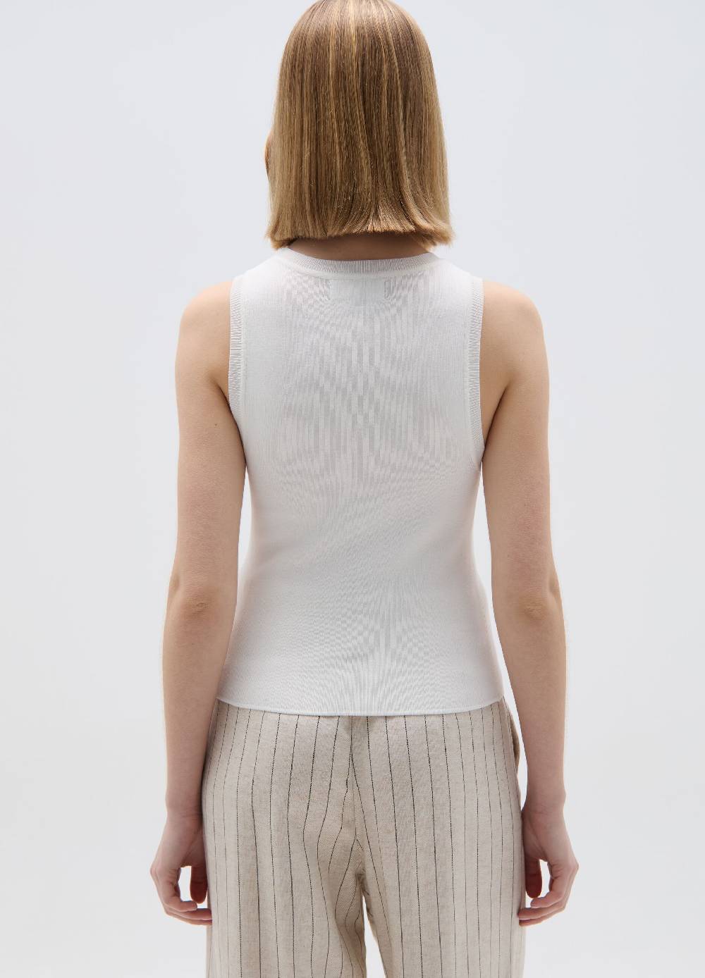 Ovs Tank top in crêpe tinta unita Pezzi Unici