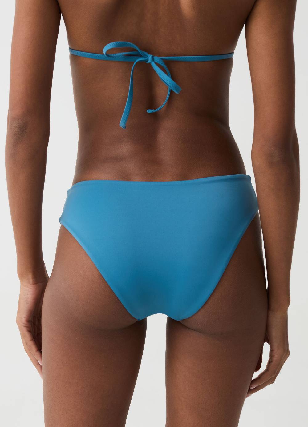 Ovs Slip bikini a vita alta con micro paillettes Consegna Veloce