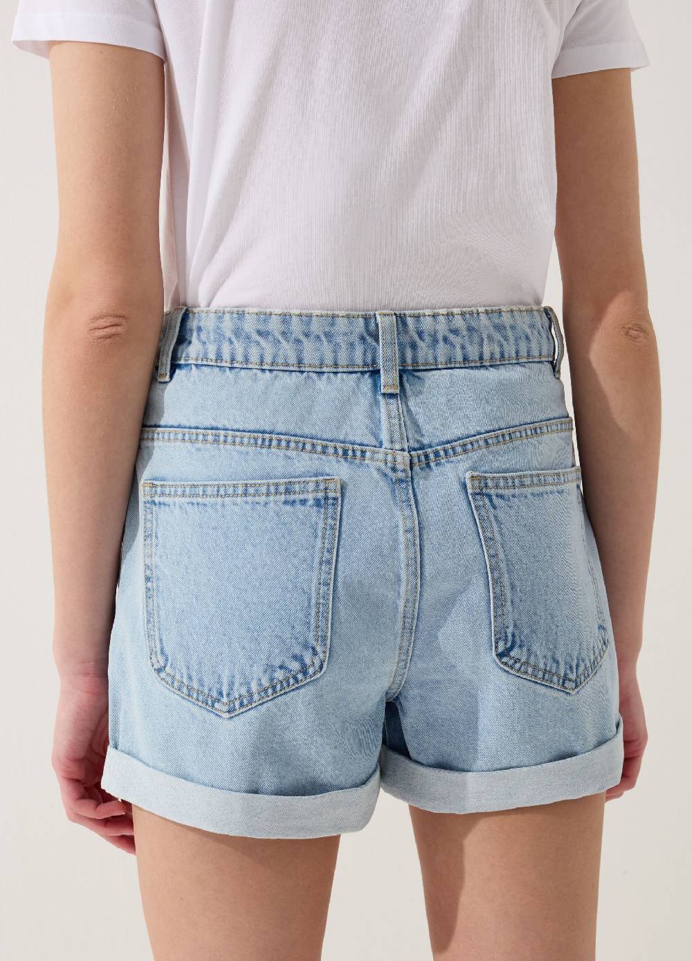 Ovs Shorts mom fit in denim Sconto