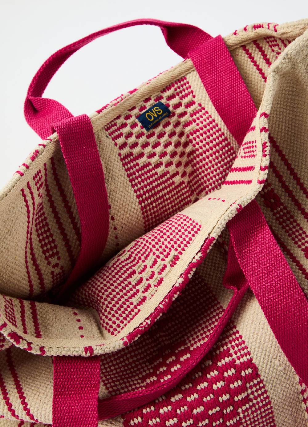 Ovs Borsa in tela con motivo etnico Hotsell