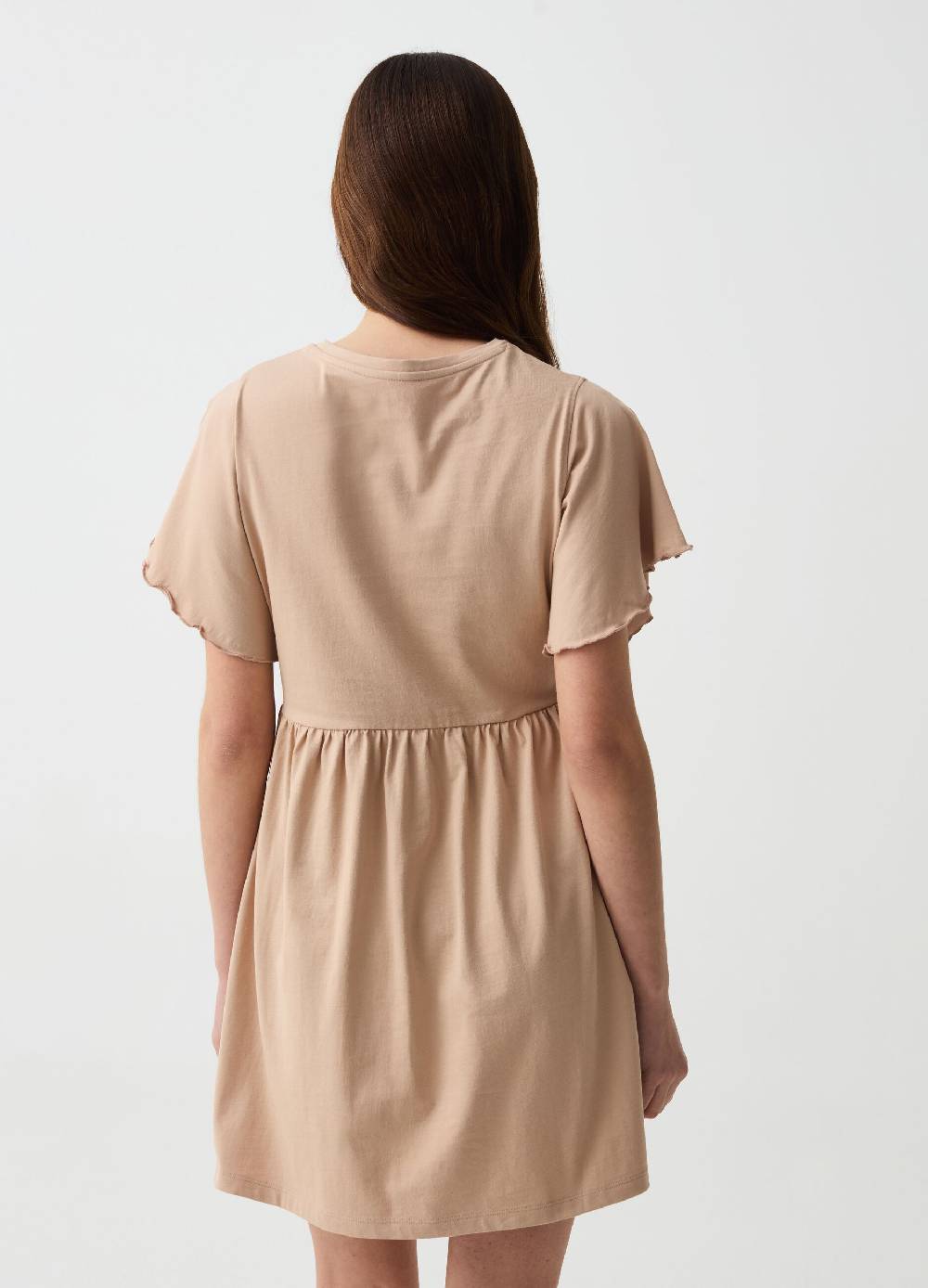 Ovs Vestito Essential corto con maniche a farfalla In Linea
