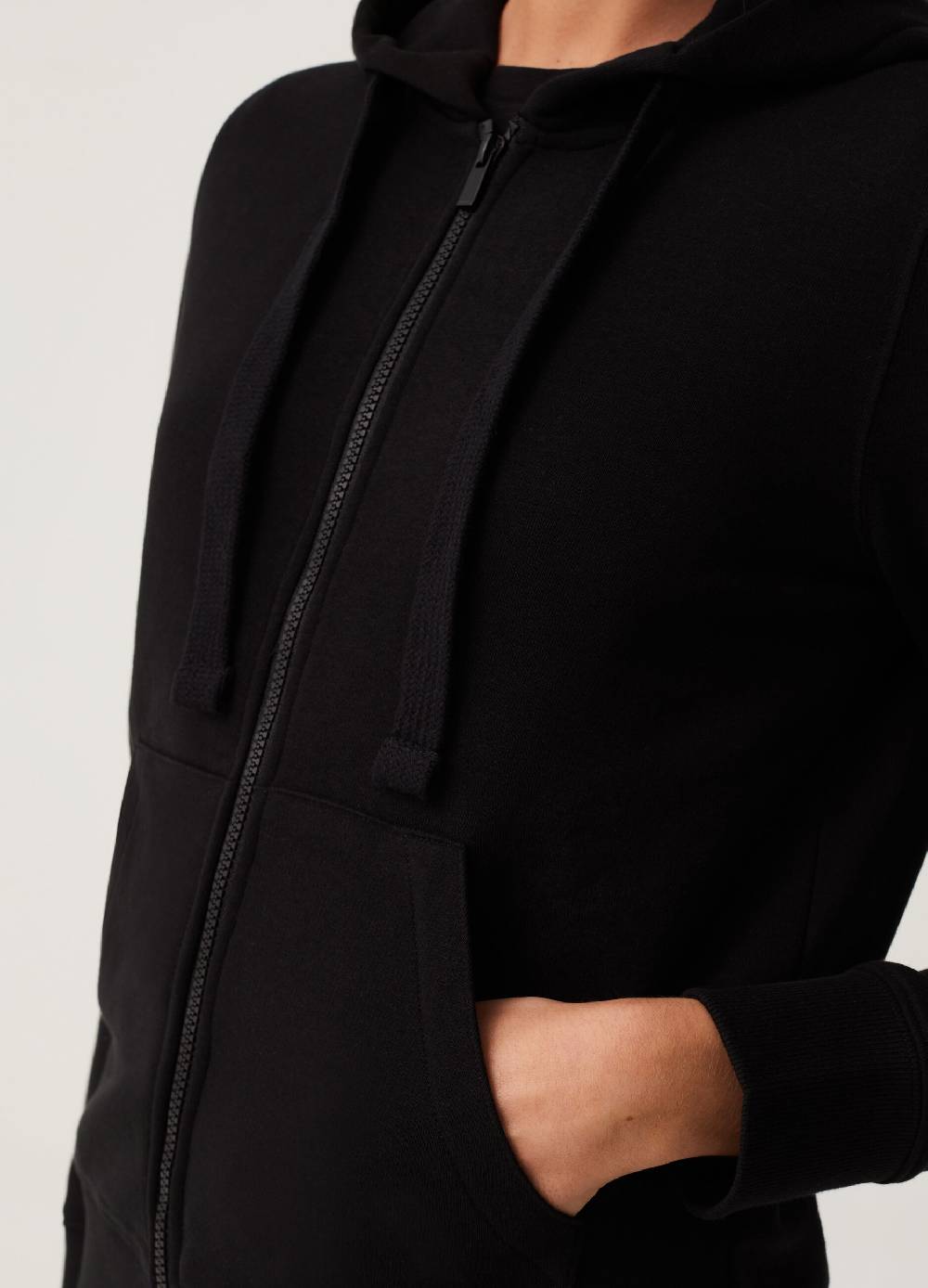 Ovs Full-zip Fitness in felpa con cappuccio Sconto