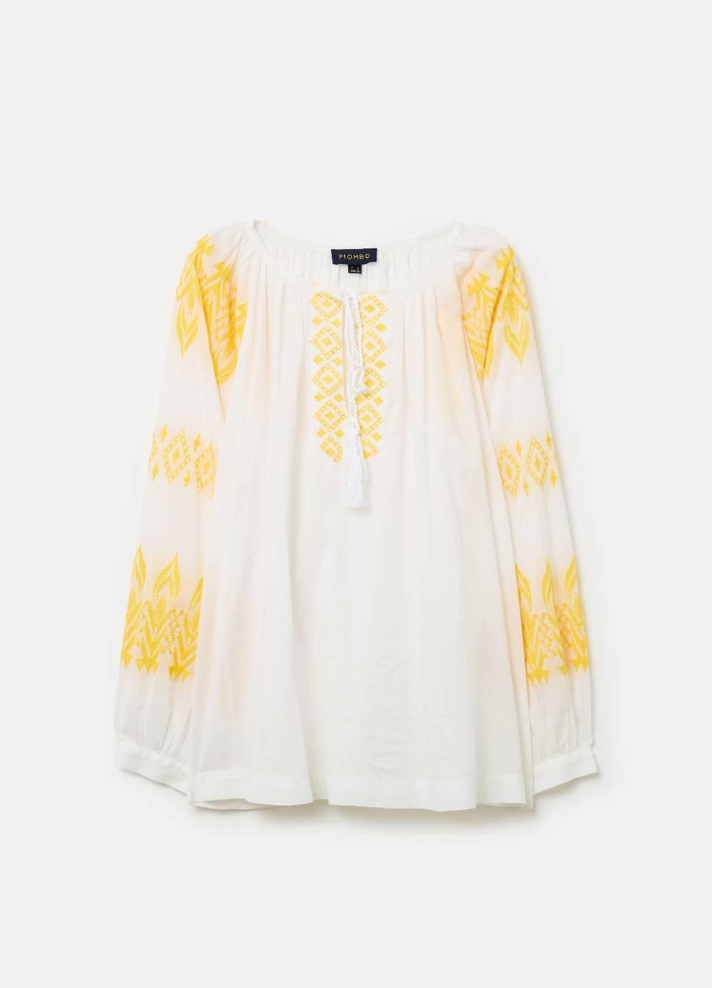 Ovs Blusa over con ricami etnici e nappine Hotsell