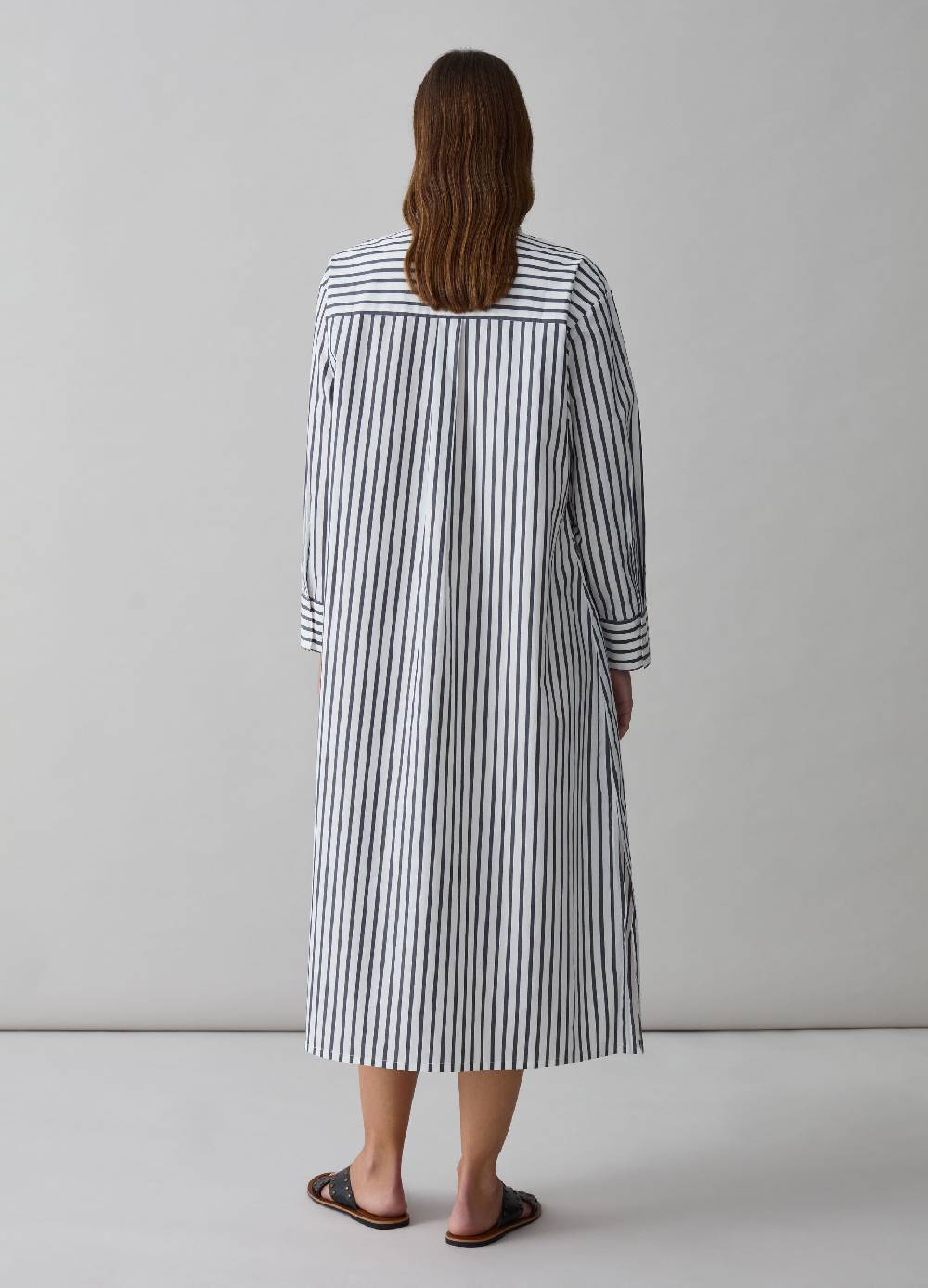 Ovs Copri costume lungo chemisier a righe 2025