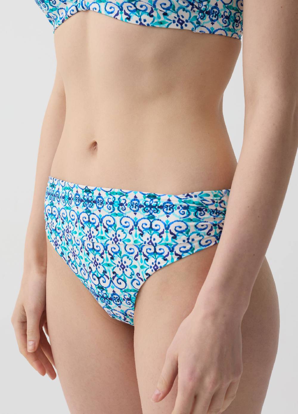 Ovs Slip bikini a vita alta stampa maiolica Vendita