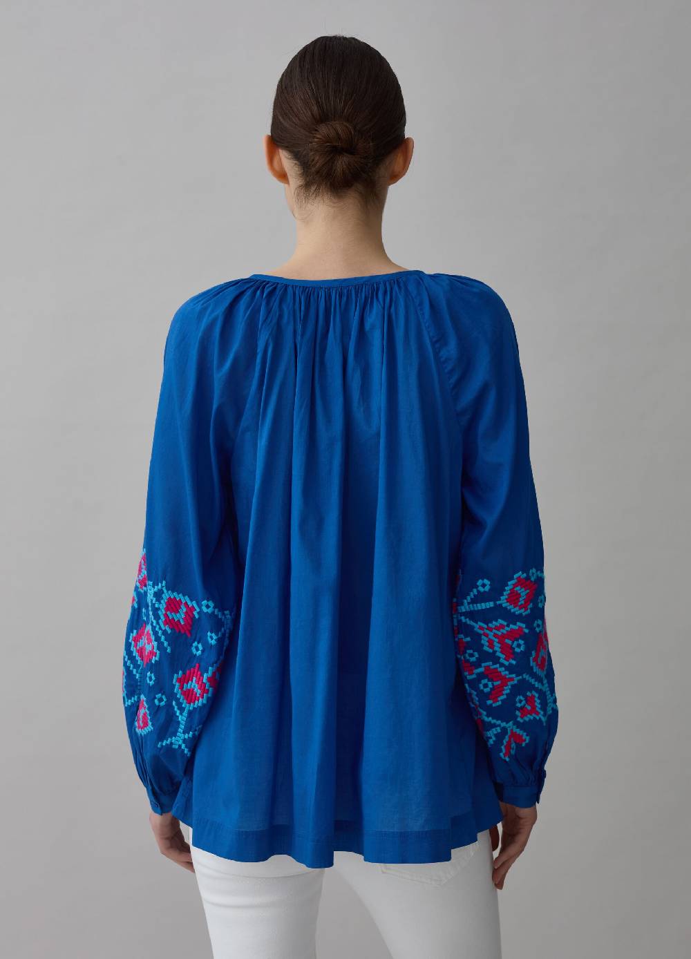Ovs Blusa over con ricami etnici e nappine Prezzo Ridotto