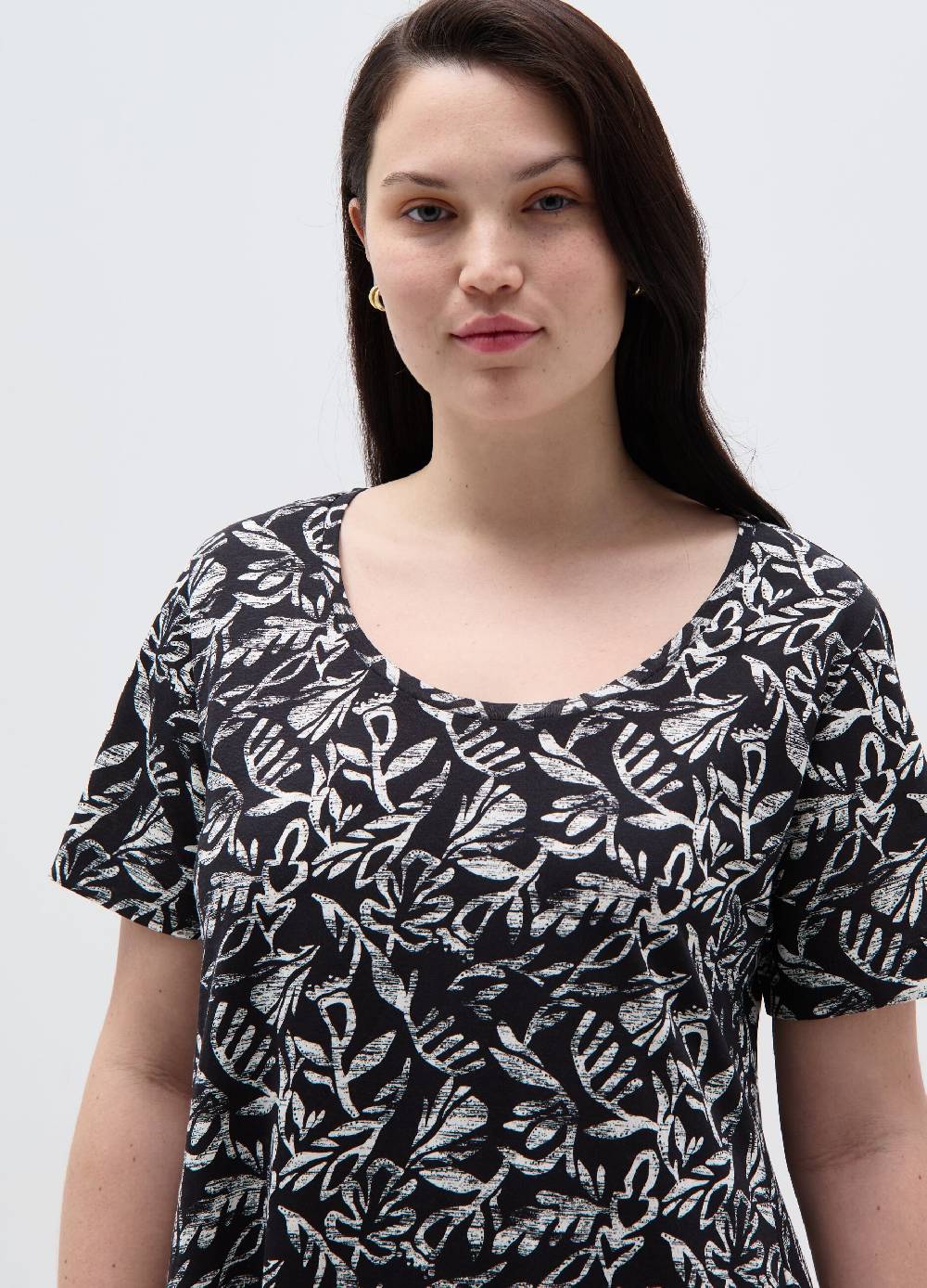 Ovs Vestito corto con stampa all-over Curvy Sconto