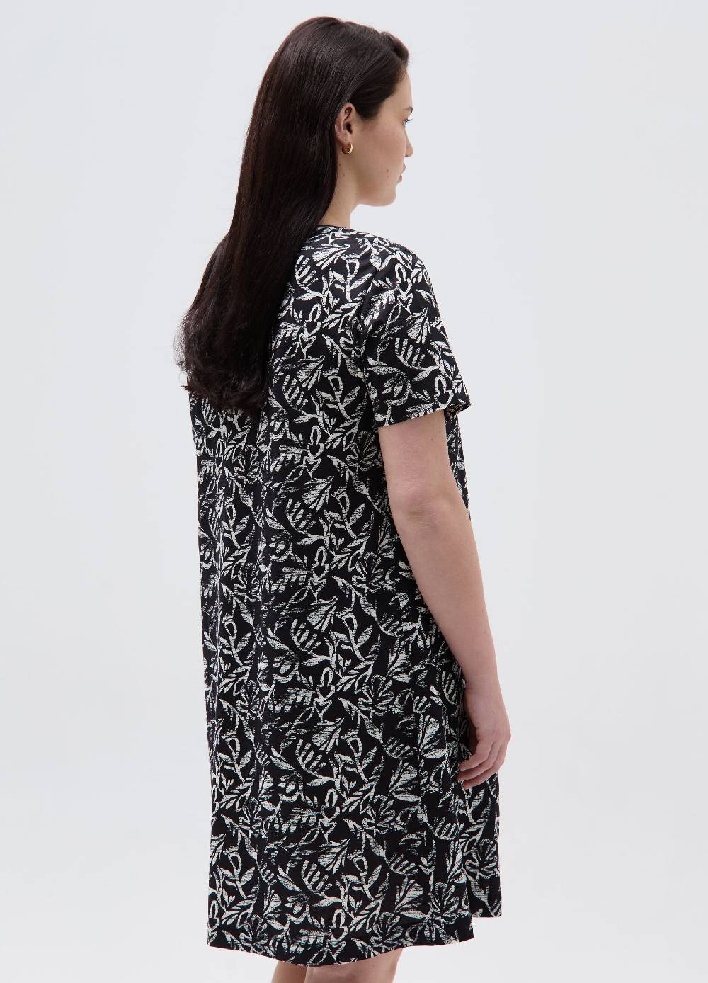 Ovs Vestito corto con stampa all-over Curvy Sconto