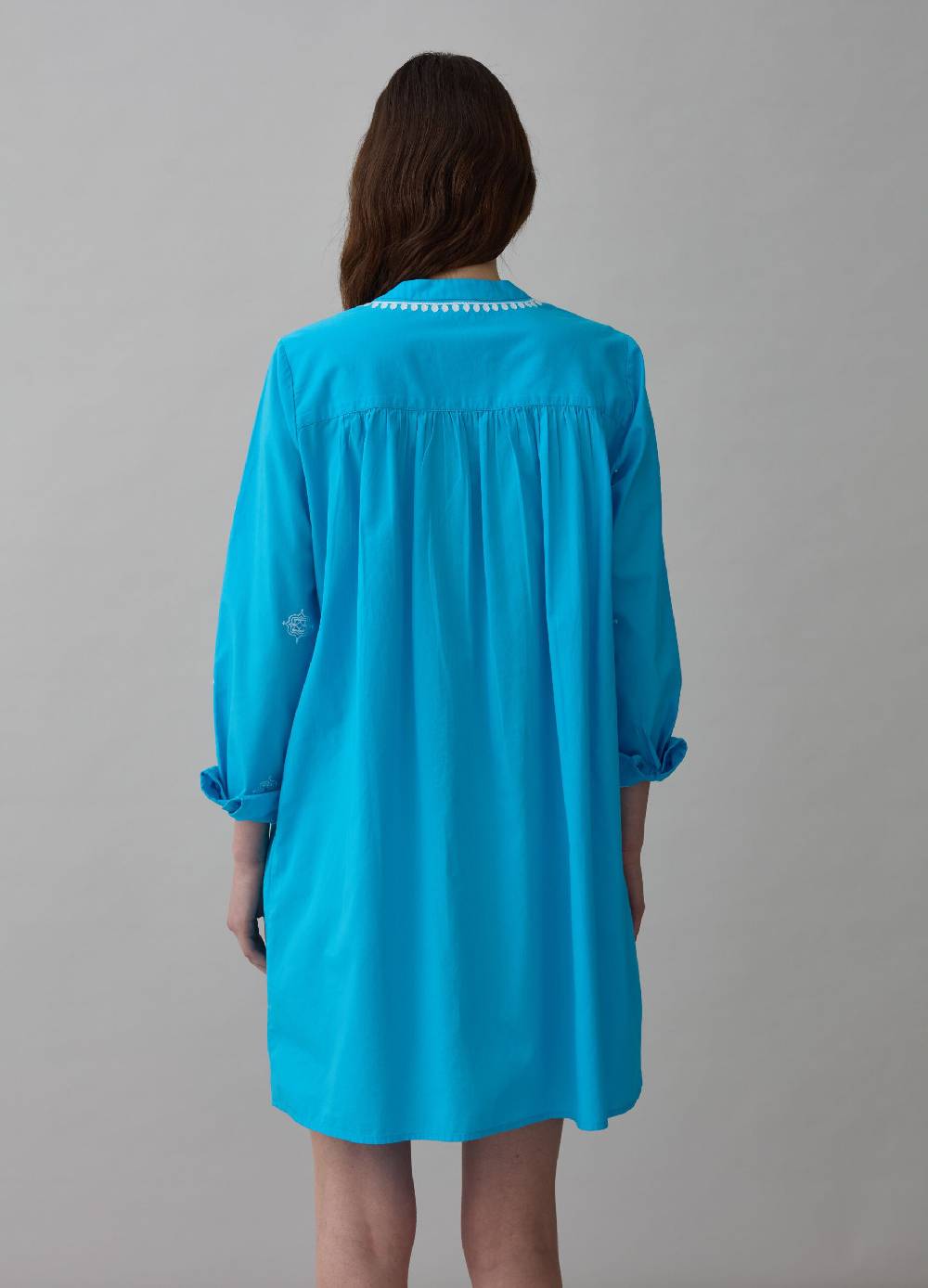 Ovs Vestito corto in cotone con ricami etnici Saldi Di Fabbrica