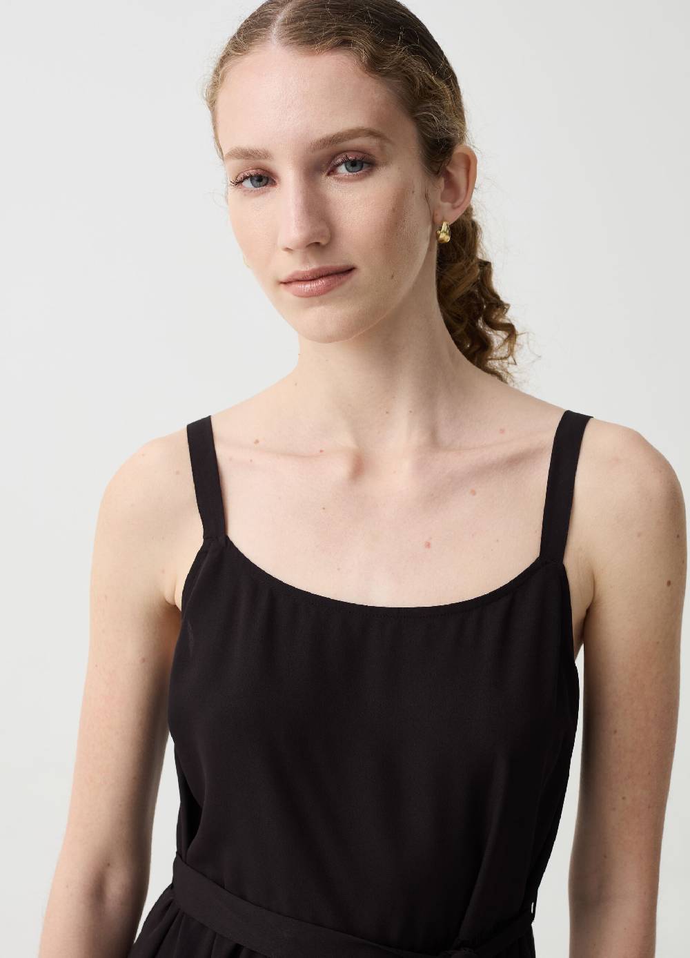 Ovs Vestito lungo con balza Nuovo