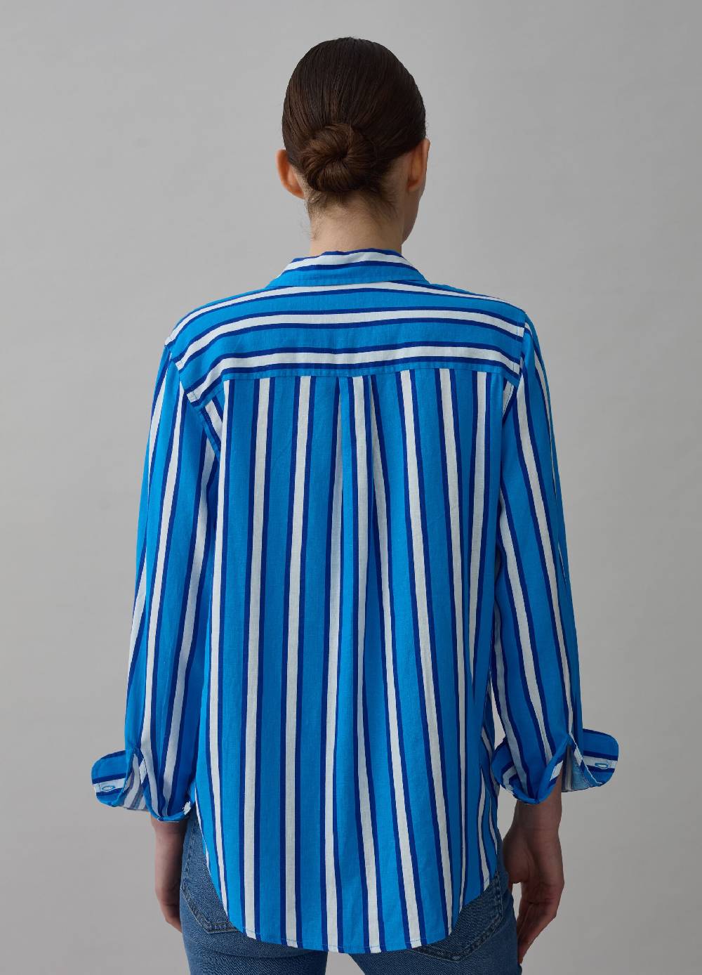 Ovs Camicia in lino e viscosa a righe Acquista Ora