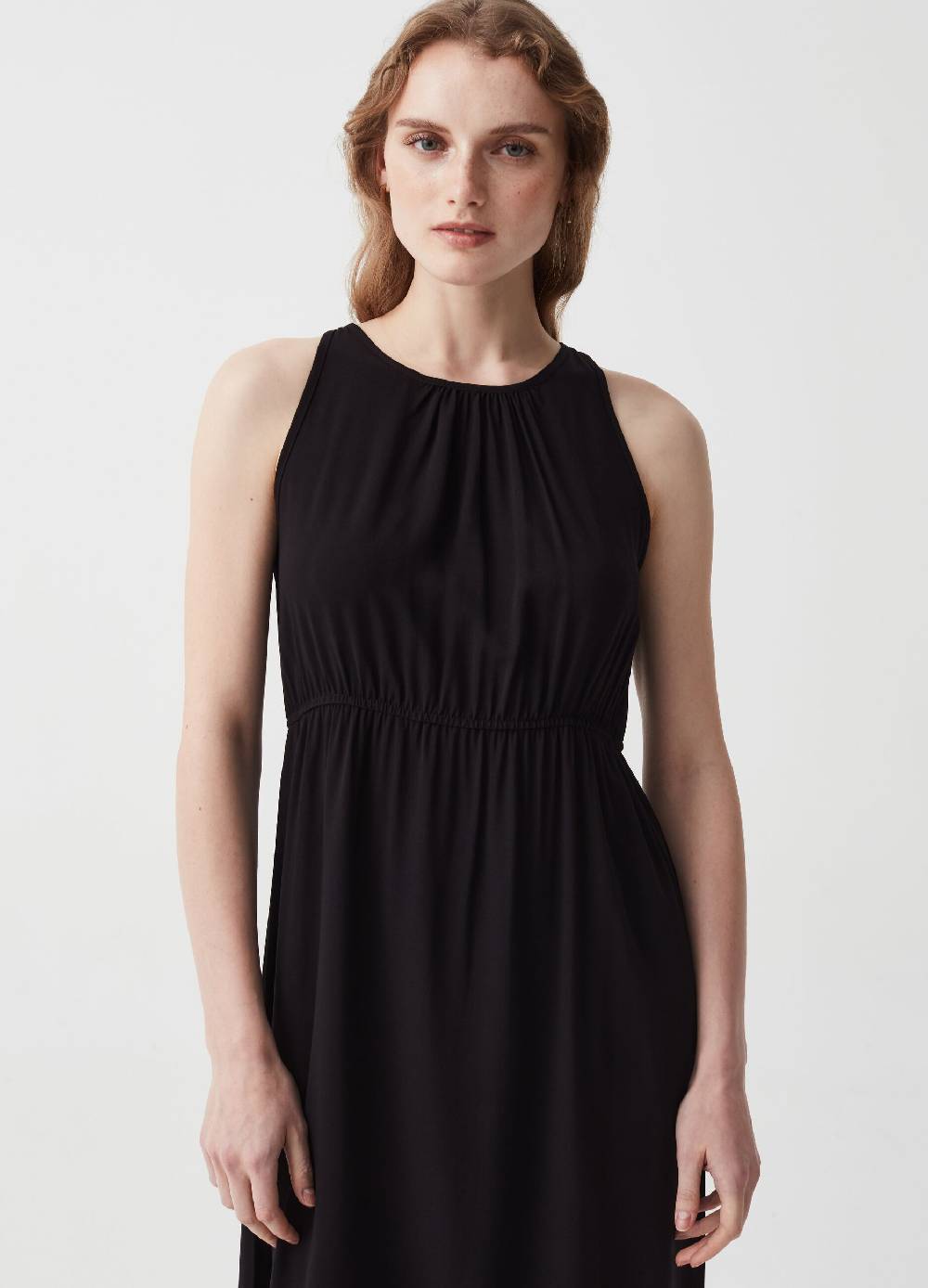 Ovs Vestito lungo in viscosa con scollo halter Shopping Online