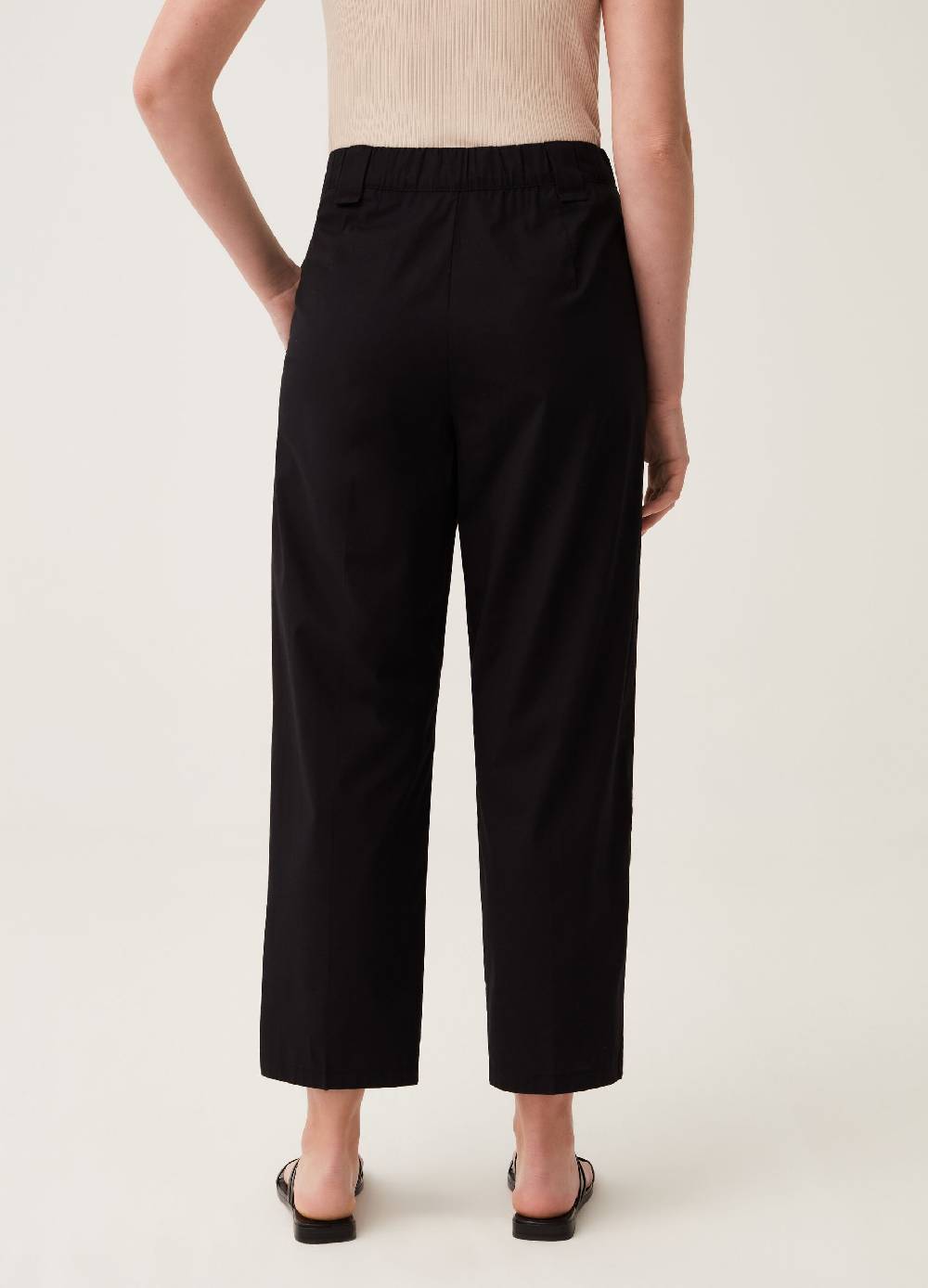 Ovs Pantaloni a sigaretta ankle fit con pinces Convenienza