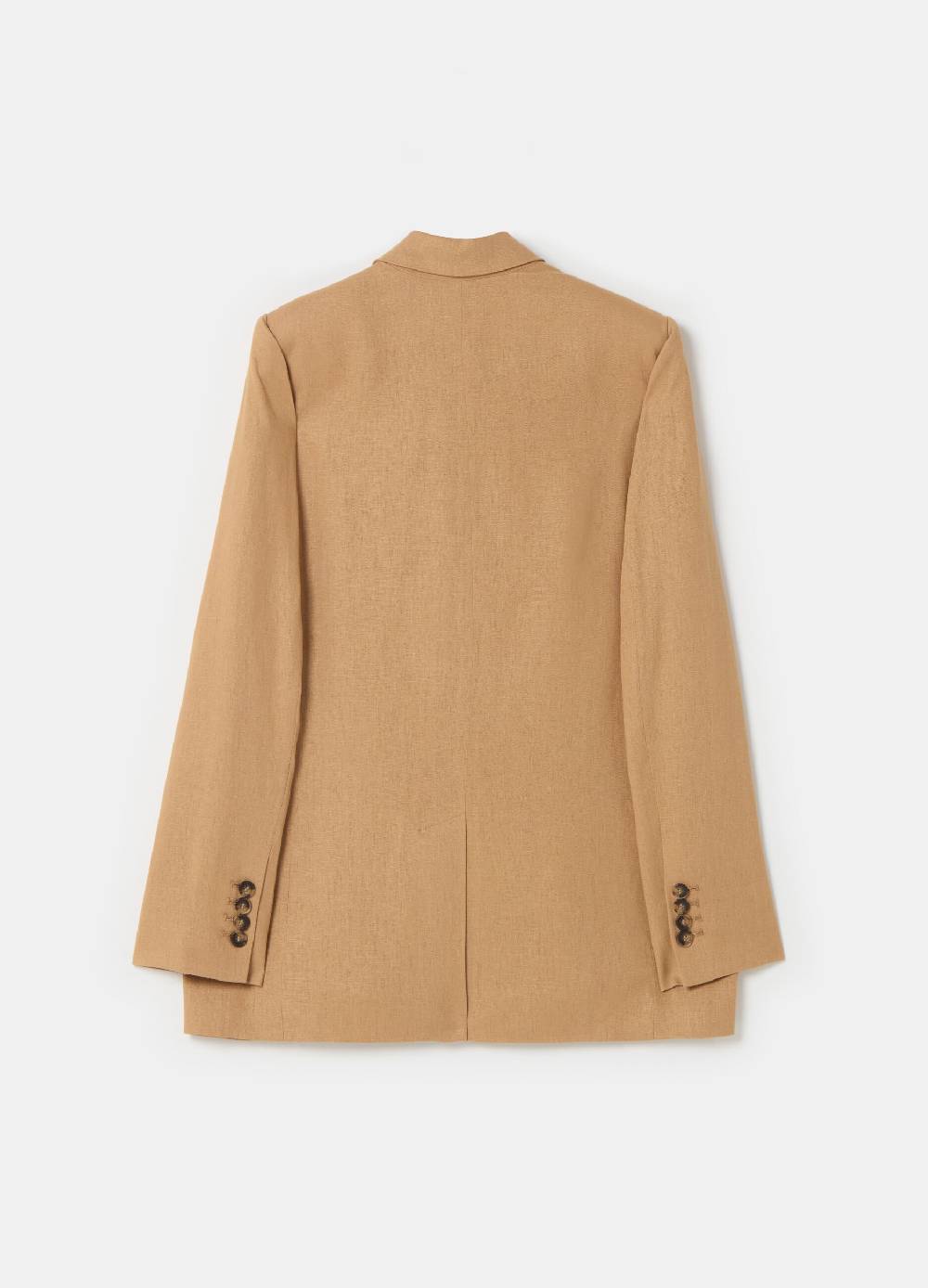 Ovs Blazer PIOMBO in lino e viscosa Sconto