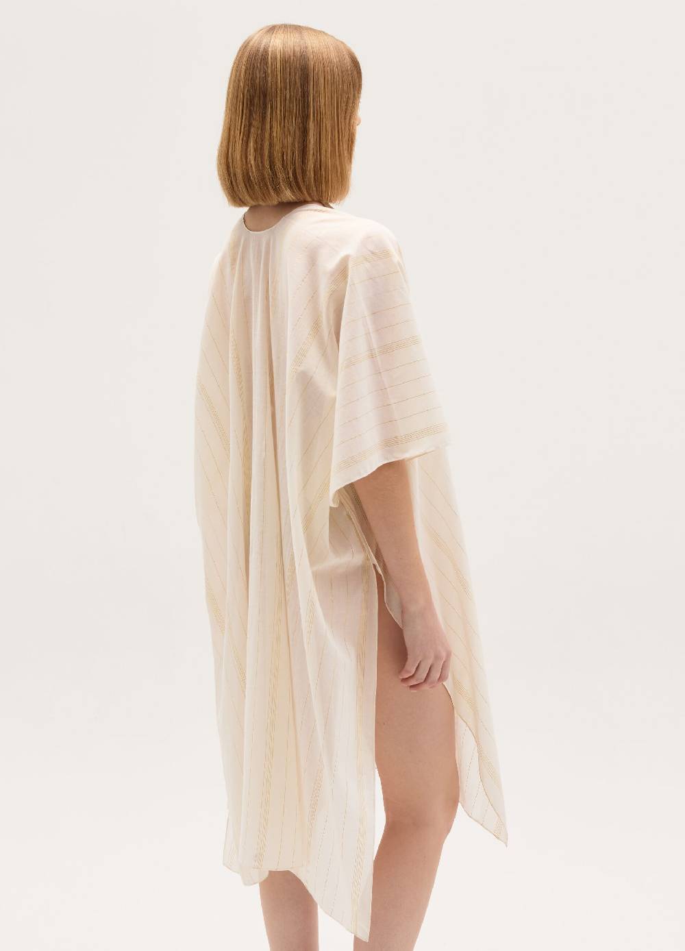 Ovs Kimono lungo copri costume a righe in lurex Offerta