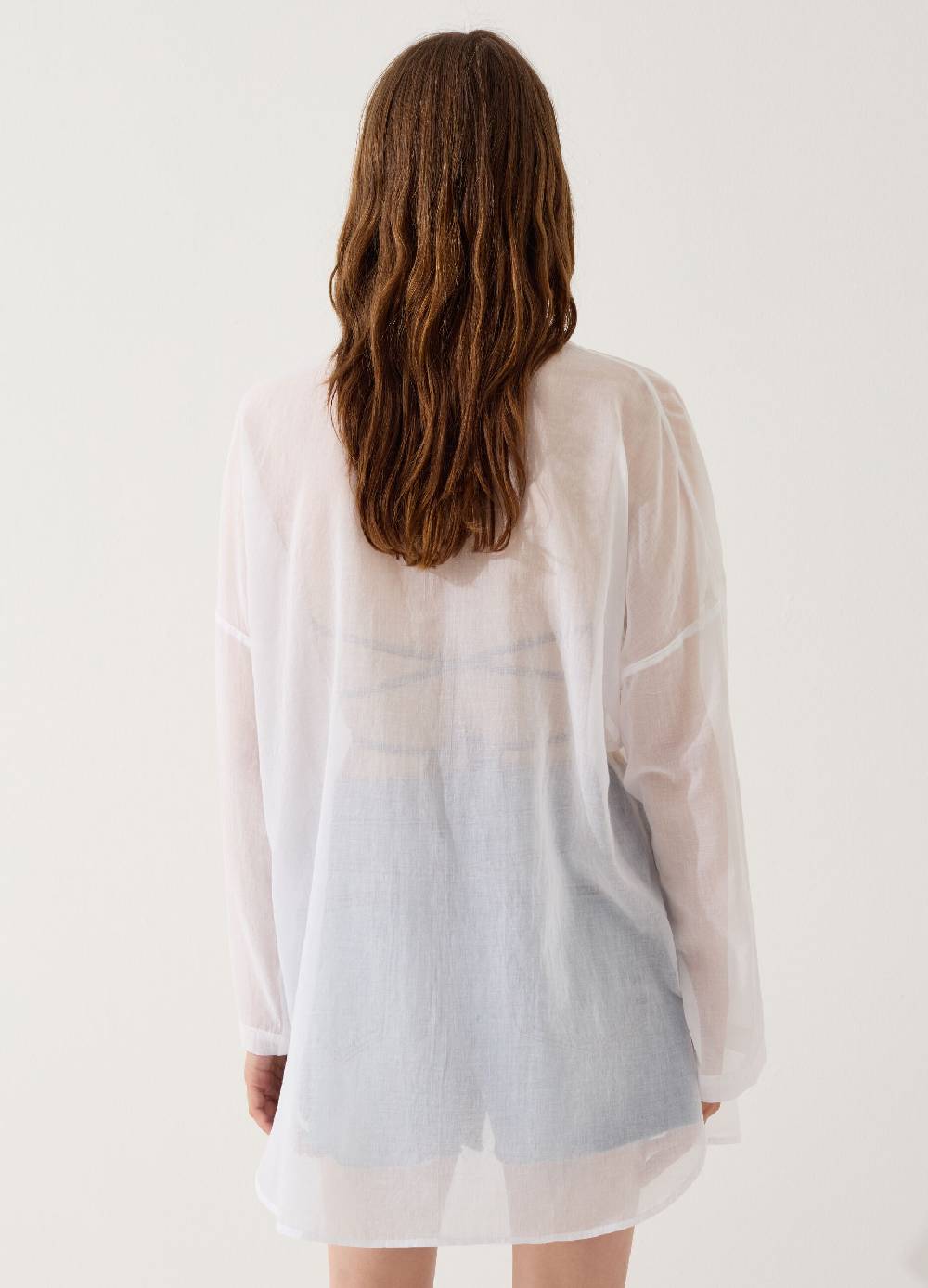 Ovs Camicia copri costume in cotone Vendita Calda