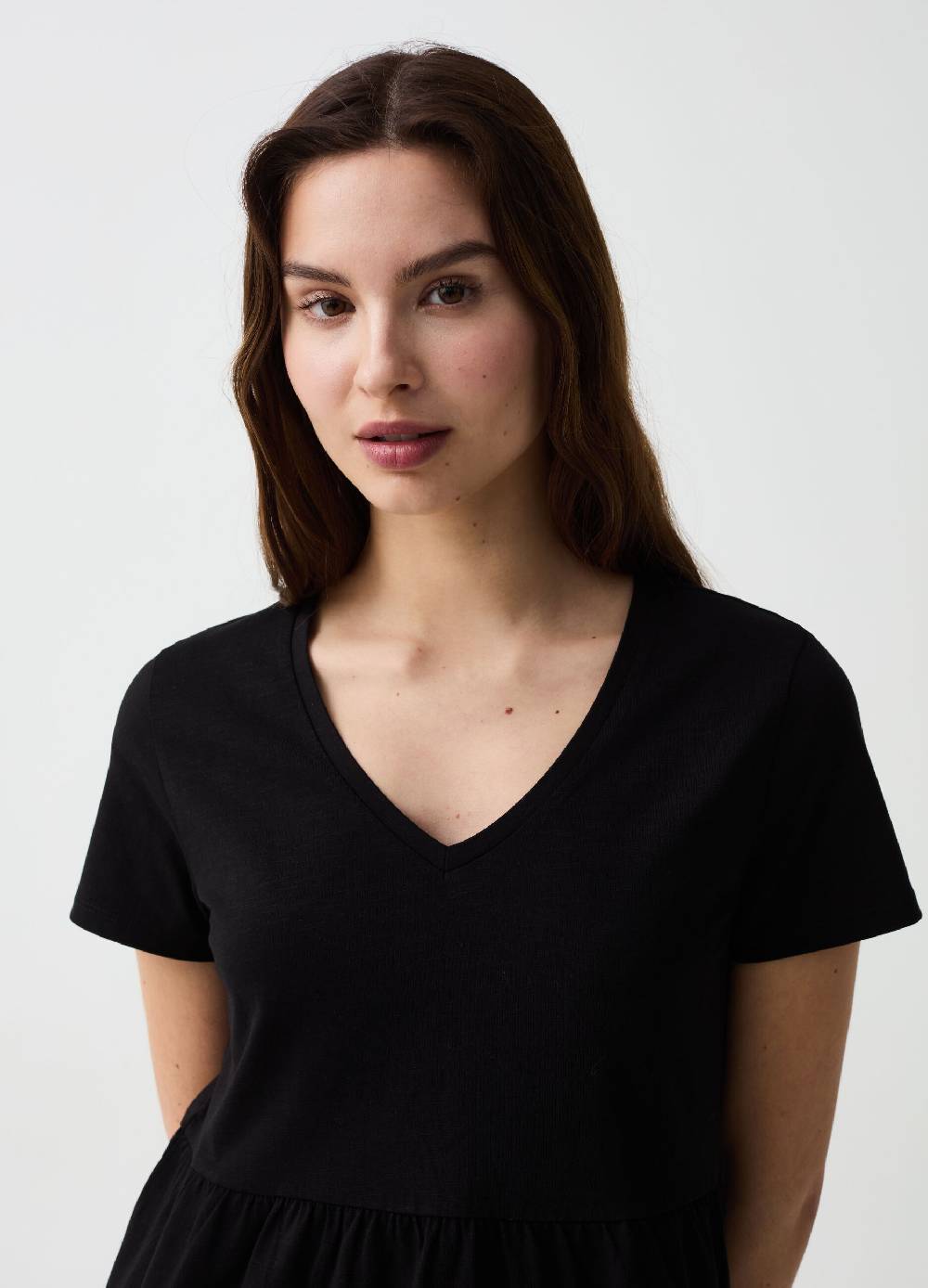 Ovs Vestito Essential corto a balze Affare Del Giorno
