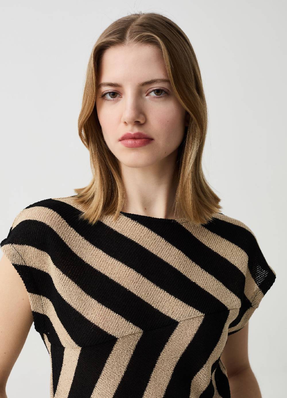 Ovs Top a righe con maniche a kimono Outlet