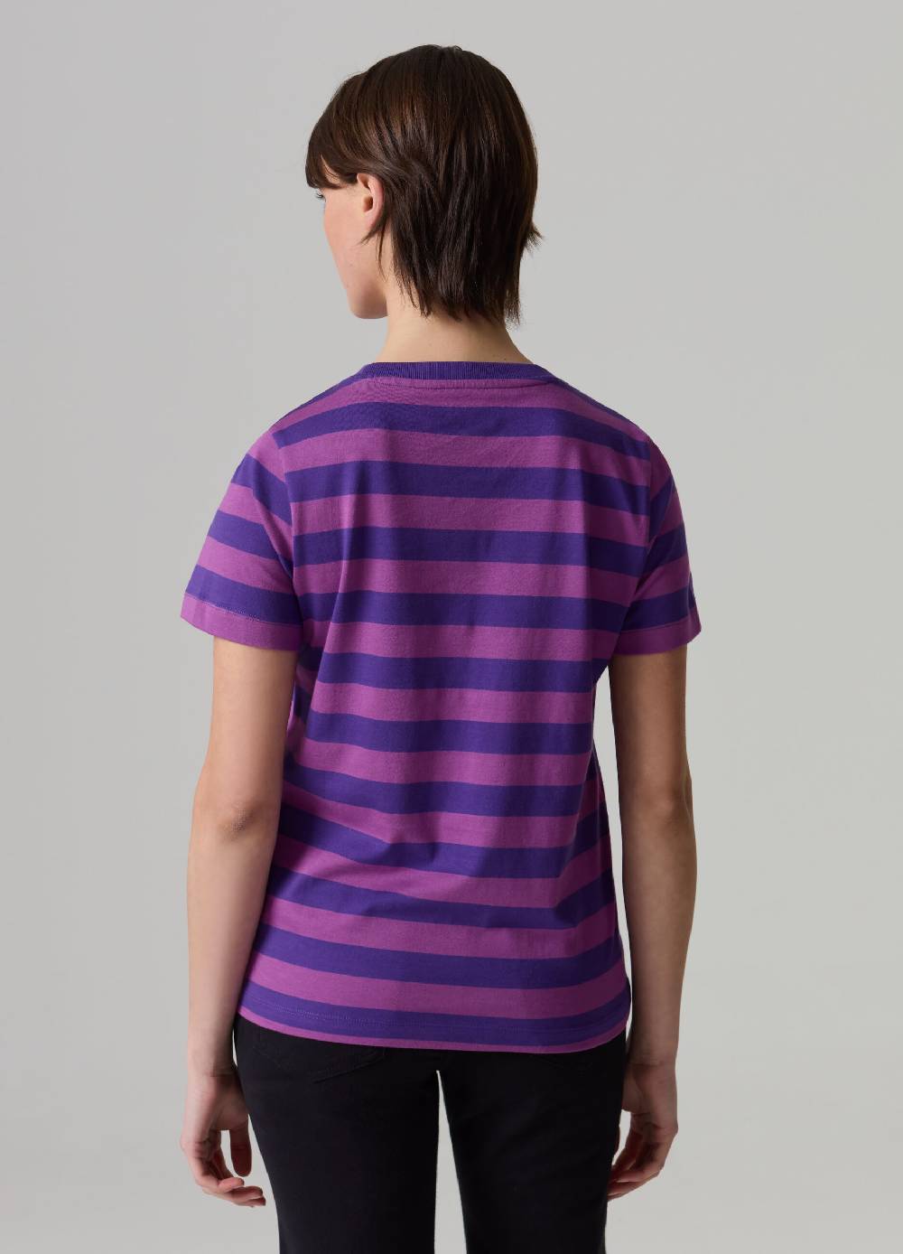 Ovs T-shirt in cotone a righe In Vendita