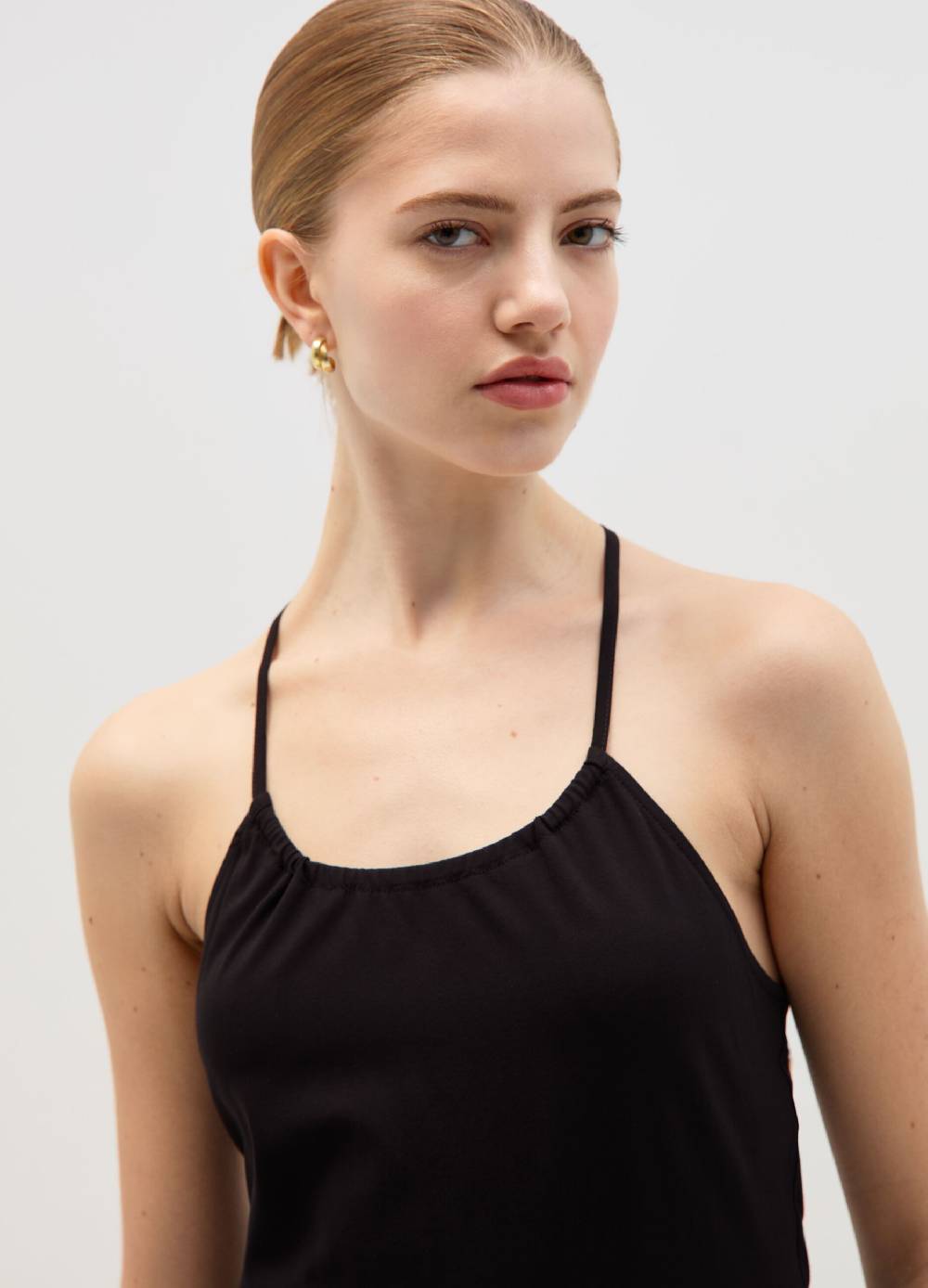 Ovs Vestito corto con spalline sottili Vendita Calda