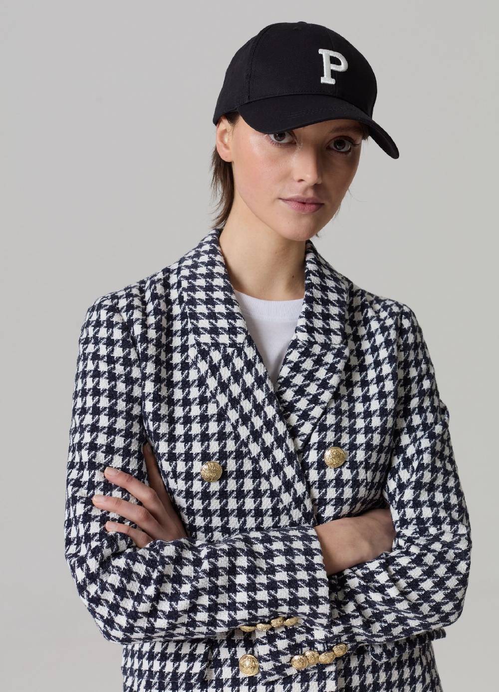 Ovs Blazer doppiopetto pied de poule Vendite Flash