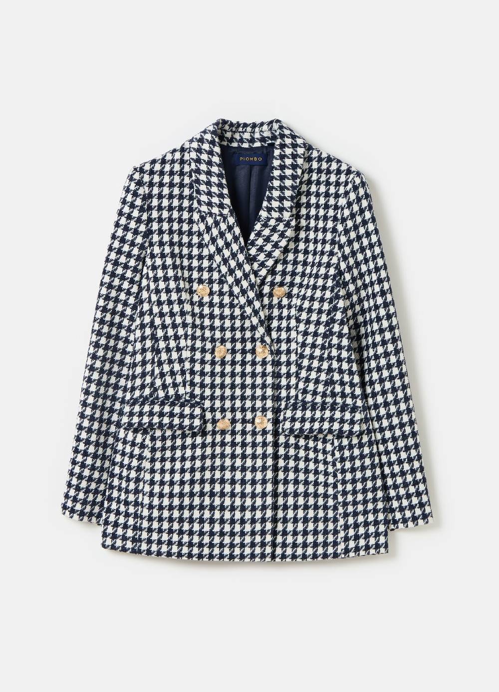 Ovs Blazer doppiopetto pied de poule Vendite Flash
