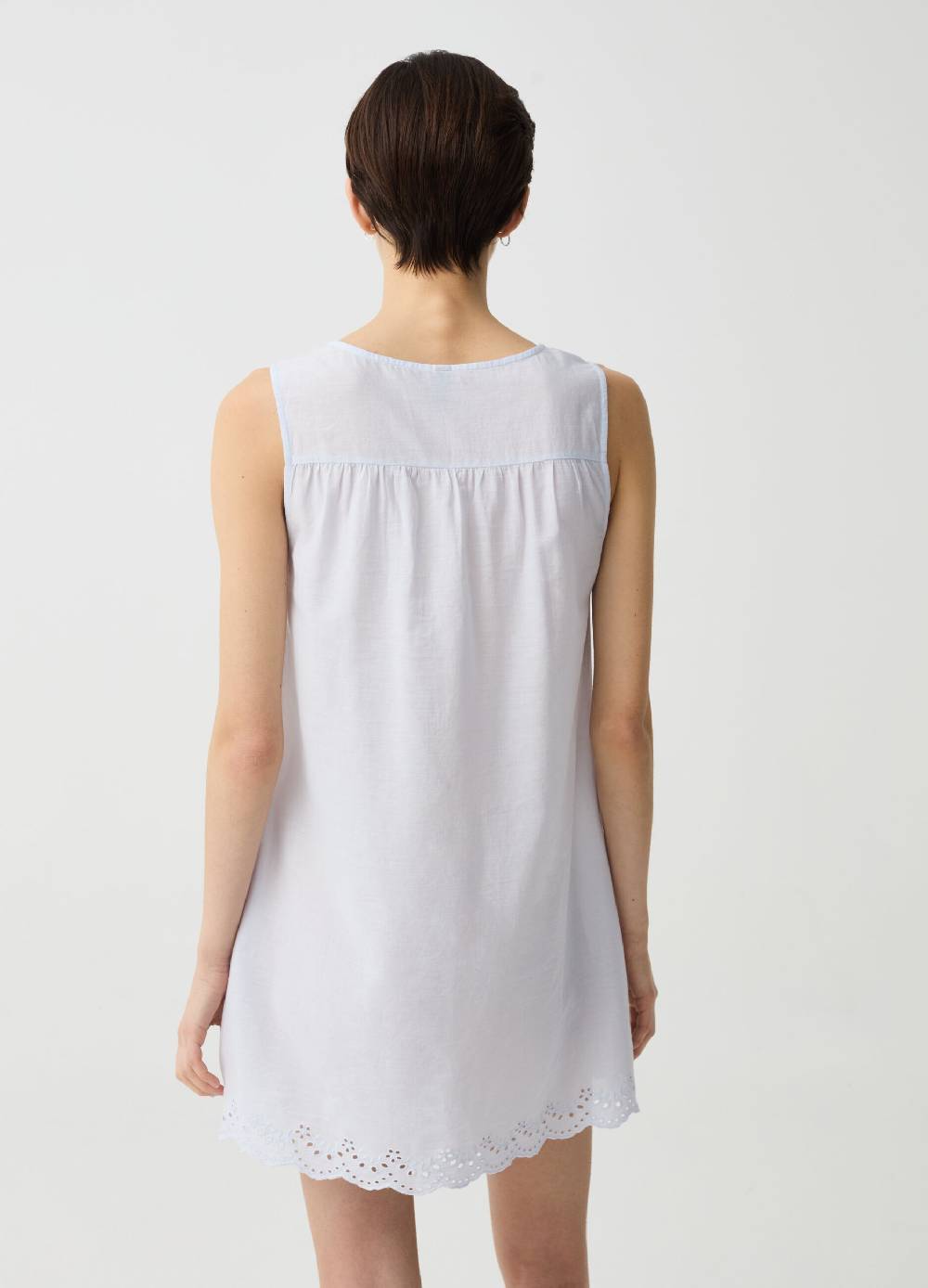 Ovs Camicia da notte con profili in sangallo Offerta Pasqua