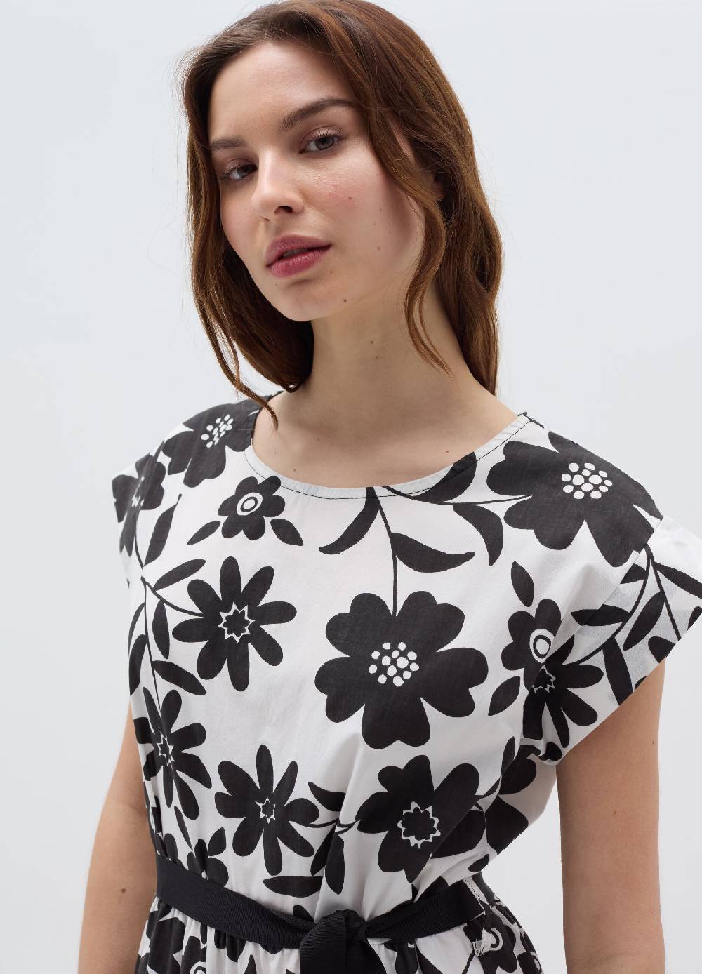 Ovs Vestito lungo a fiori con cintura Lightning offer