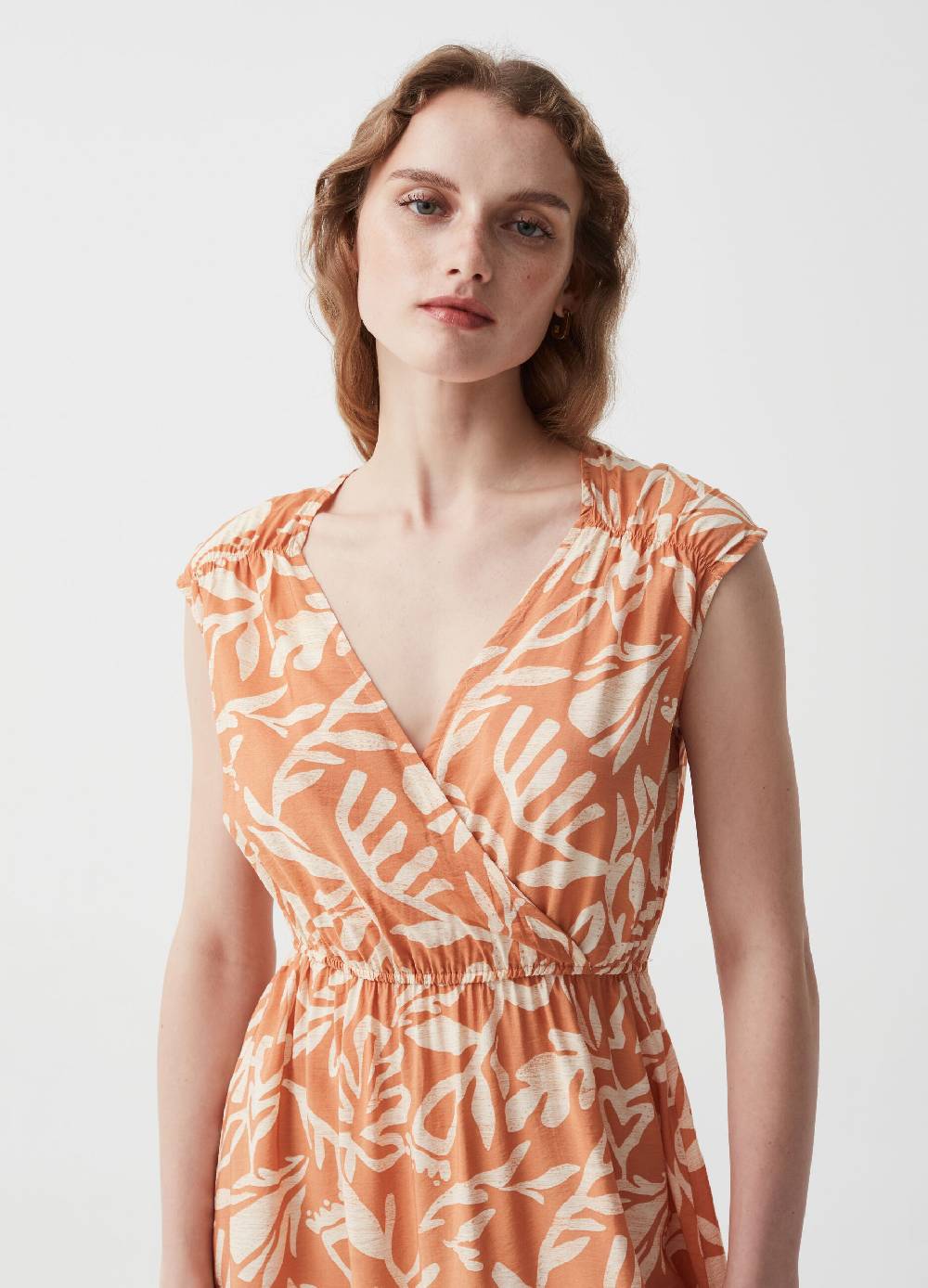 Ovs Vestito lungo stampato con scollo a V Offerte giornaliere