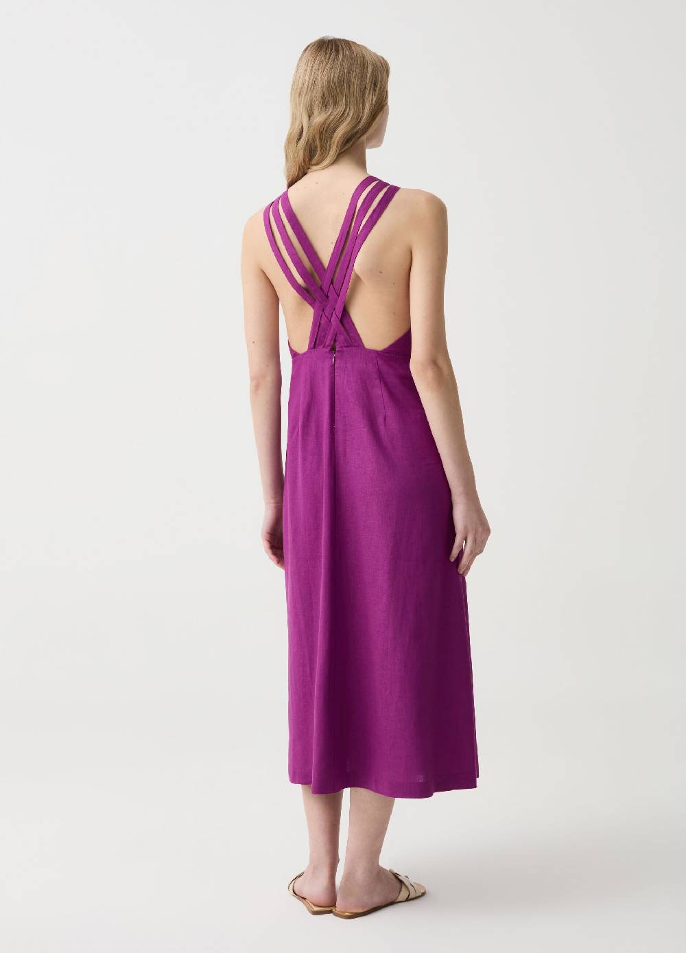 Ovs Vestito lungo con spalline incrociate Sconti VIP