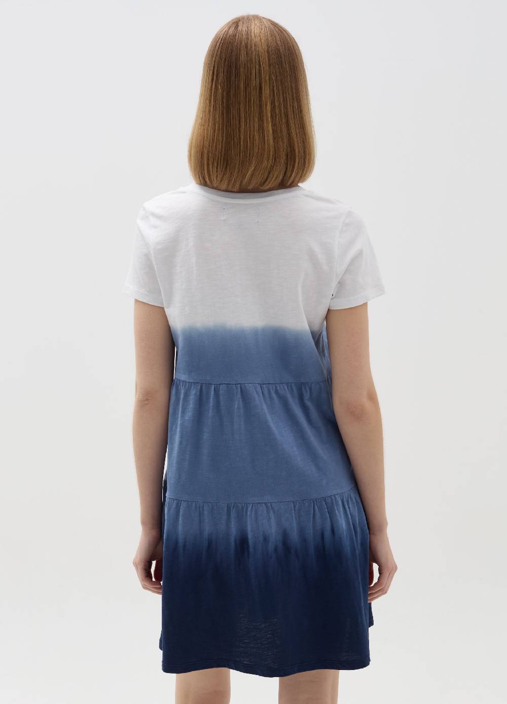 Ovs Vestito Essential Dip Dye a balze Prezzo basso
