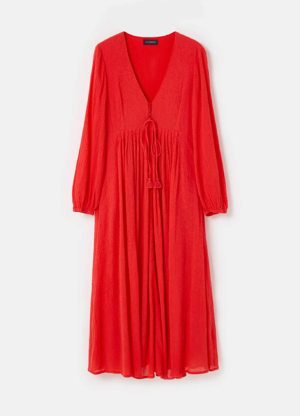 Ovs Vestito lungo con laccetto e nappine Latest stili