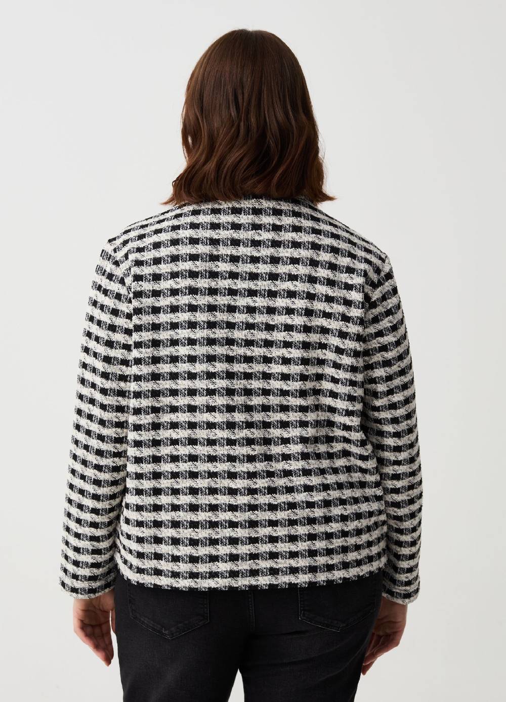 Ovs Giacca corta effetto tweed Curvy Fino al 65% di sconto