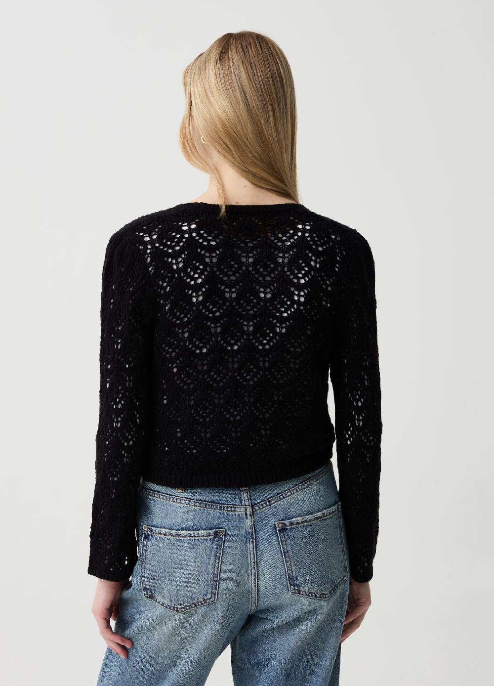 Ovs Cardigan crochet con laccetto Limitato a 3 giorni