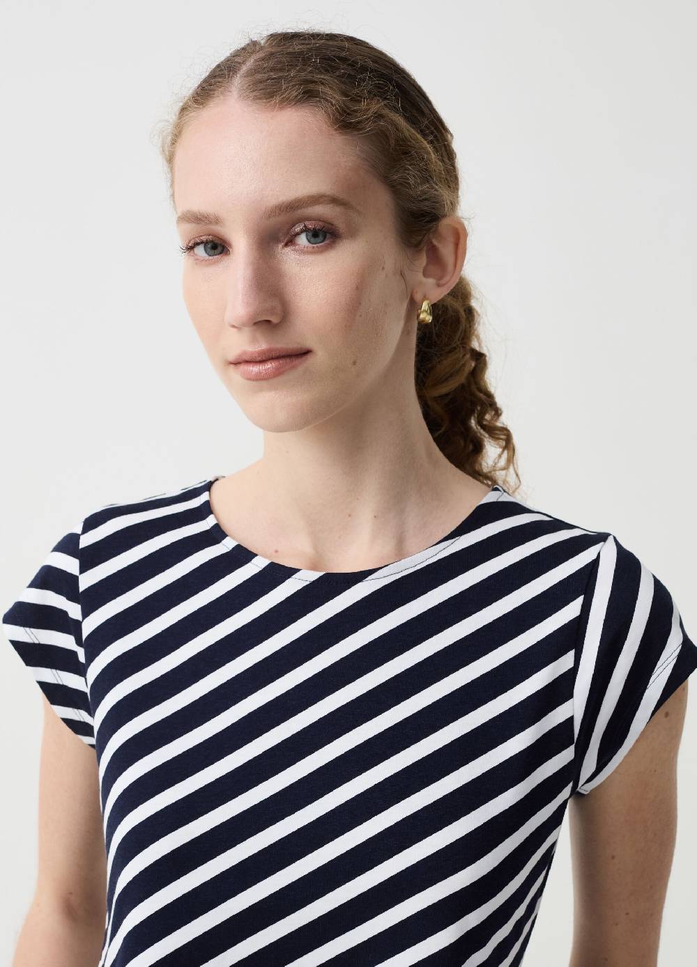 Ovs Vestito Essential a righe diagonali Esporta salva