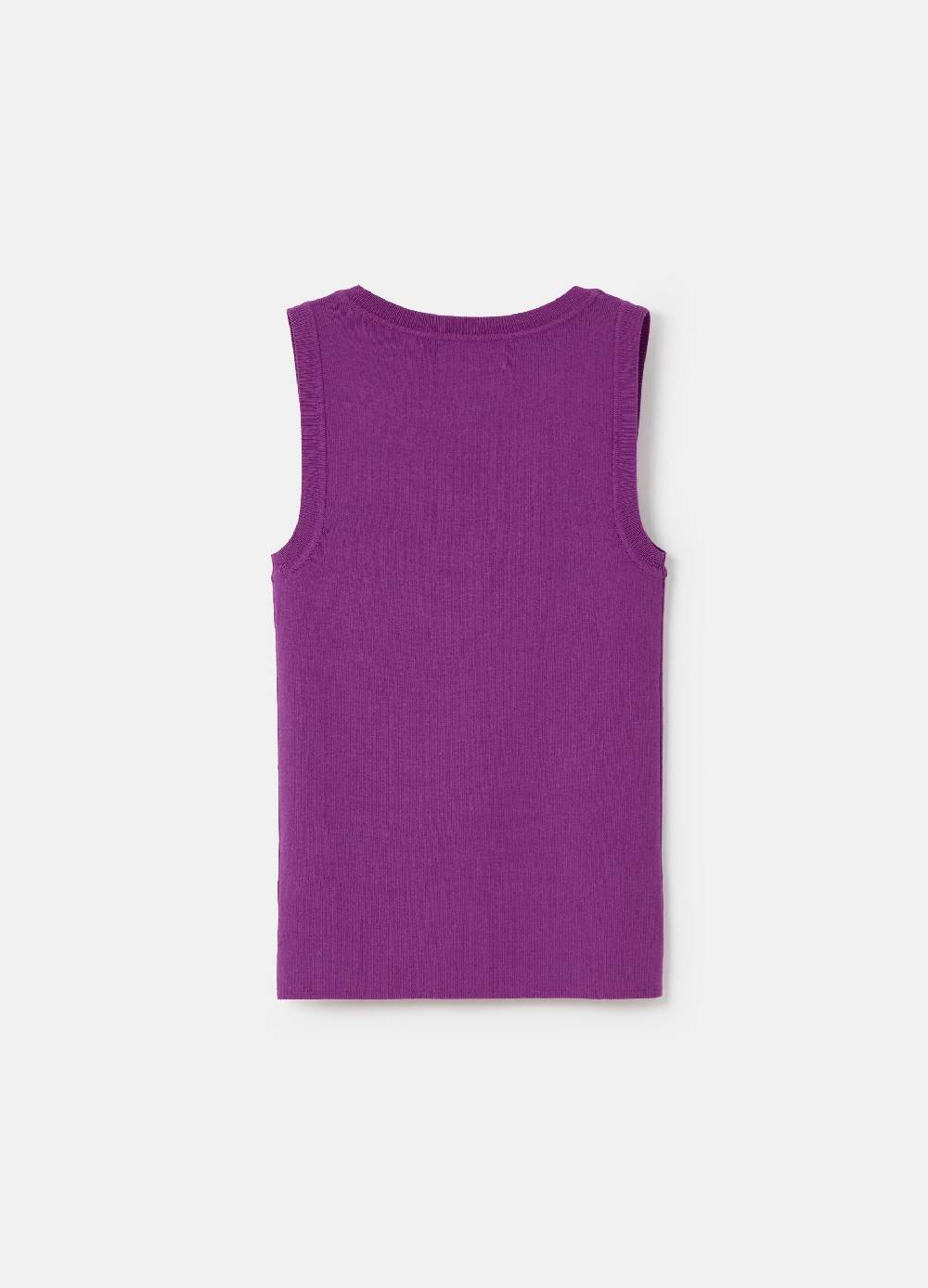 Ovs Tank top a costine con scollo rotondo In Linea