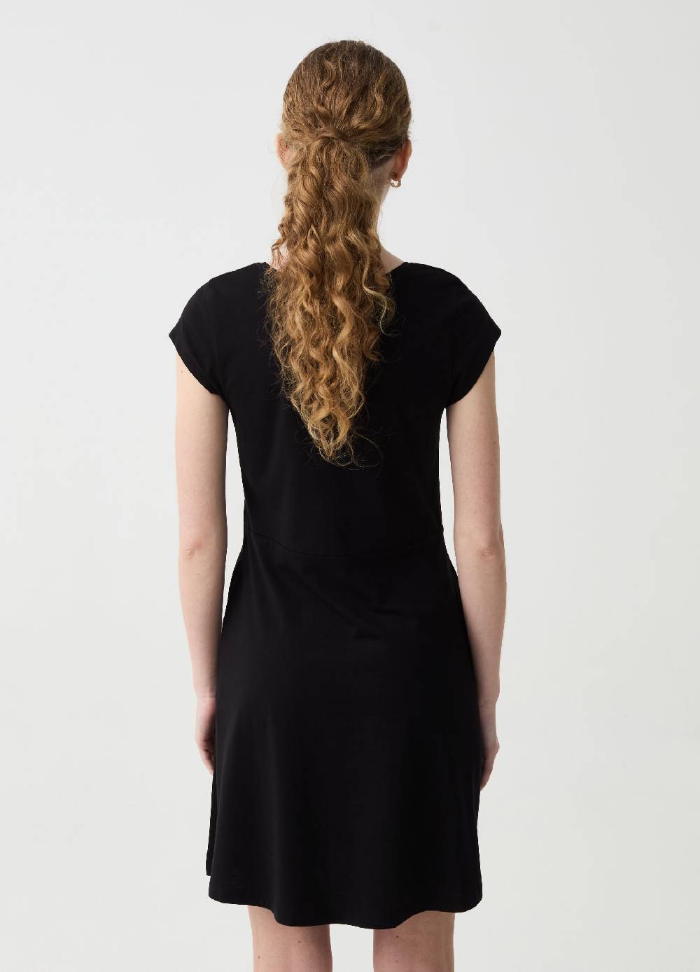 Ovs Vestito Essential corto in cotone Offerta