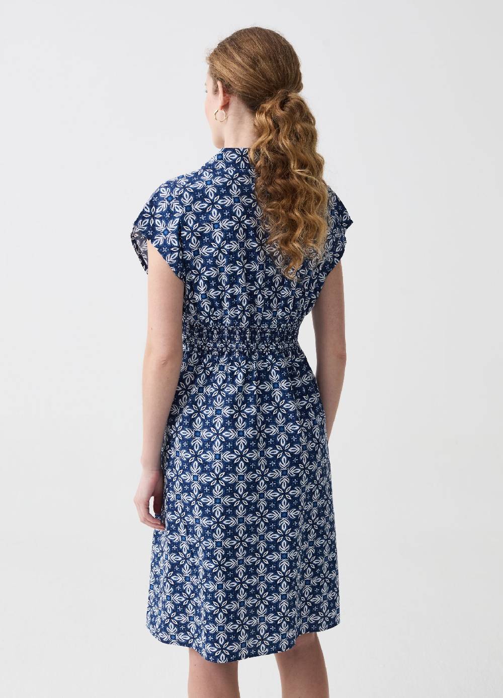Ovs Vestito midi scollo a V con colletto Negozio