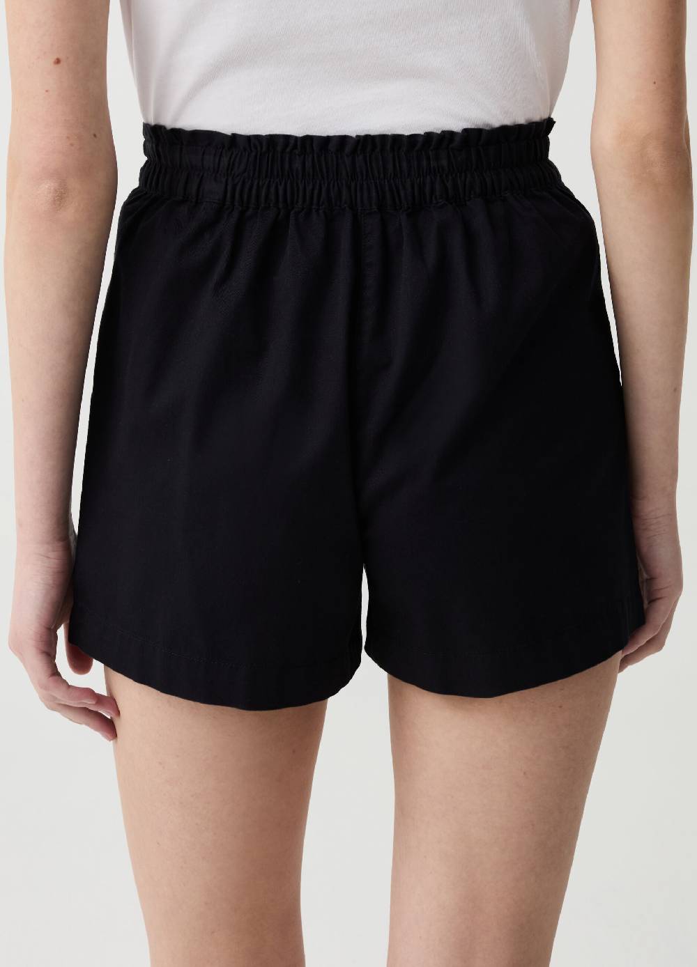 Ovs Shorts in denim fluido con cintura Nuova