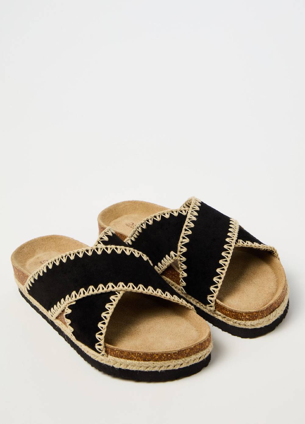 Ovs Ciabatte a fascia in suede Cyber Monday