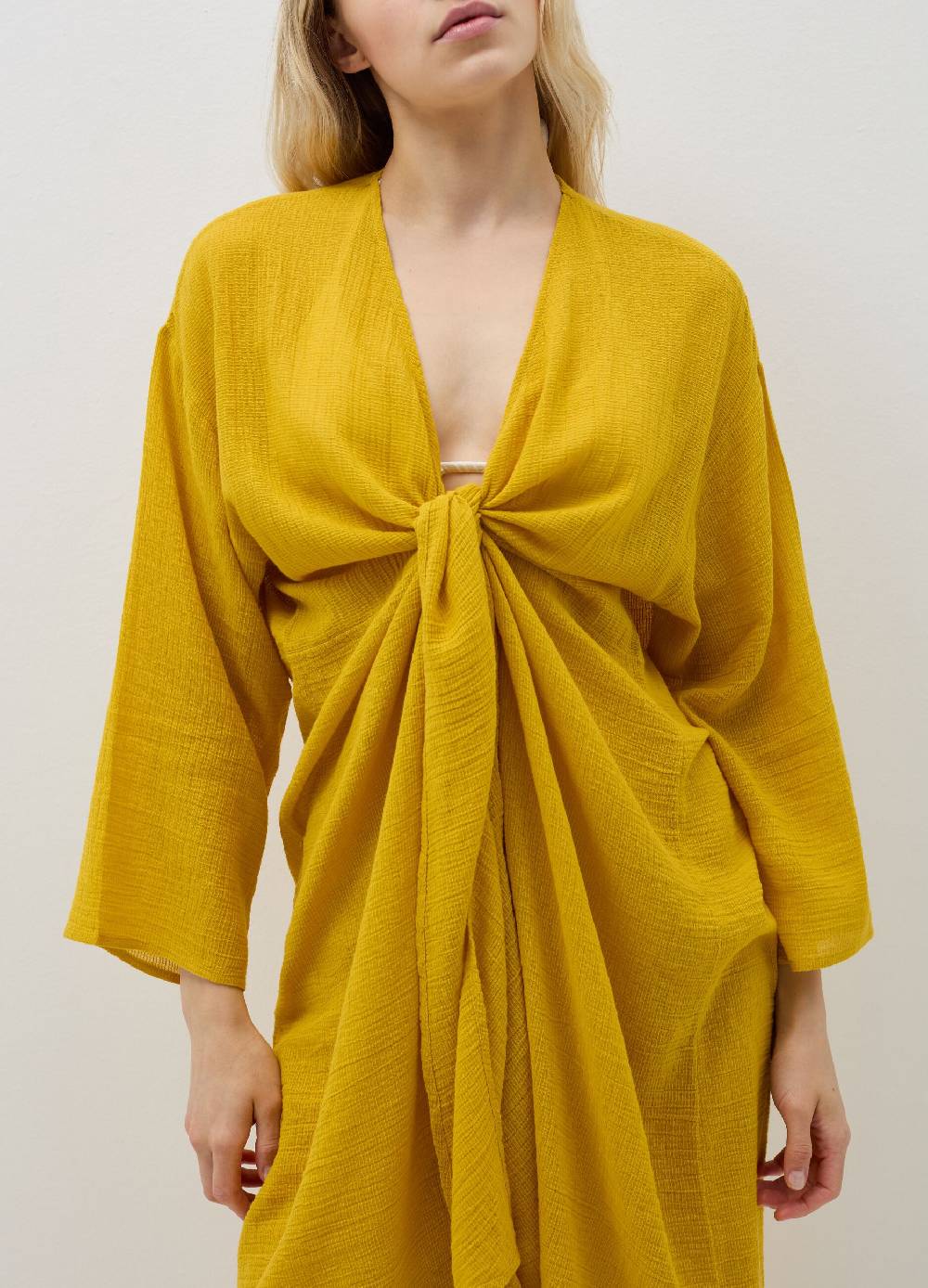 Ovs Kimono copri costume scollo a V con nodo Offerta Giorno del Papà