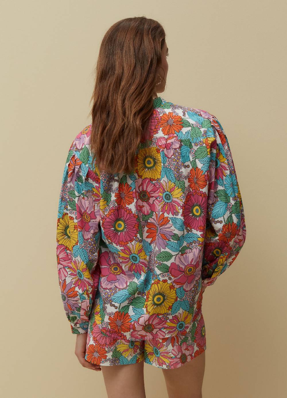 Ovs Camicia in cotone con stampa a fiori Offerta Anniversario