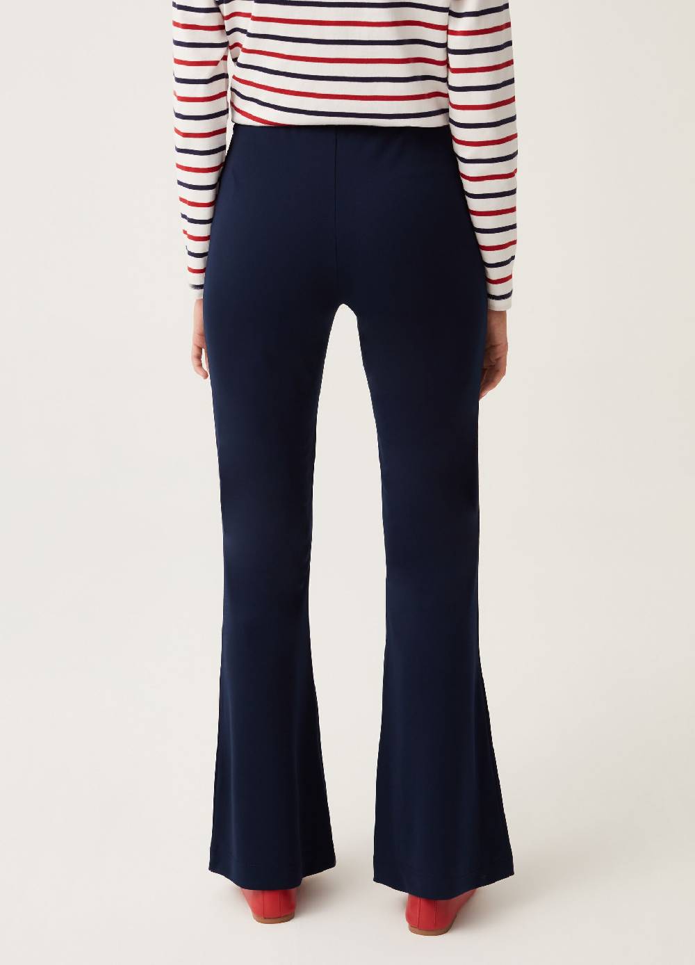 Ovs Pantaloni flare fit tinta unita Offerta migliore