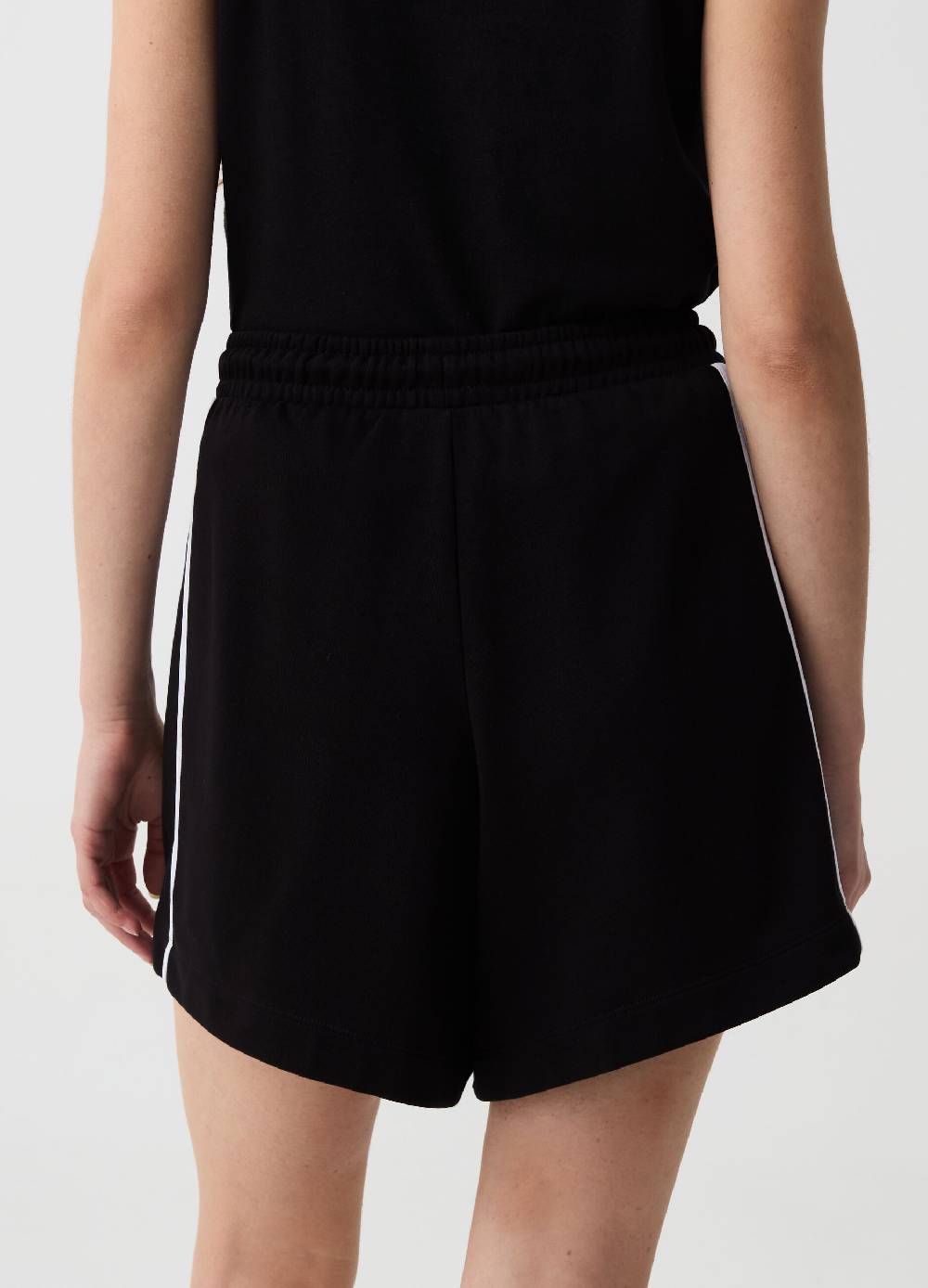 Ovs Bermuda jogger Essential con profili rigati Online Outlet