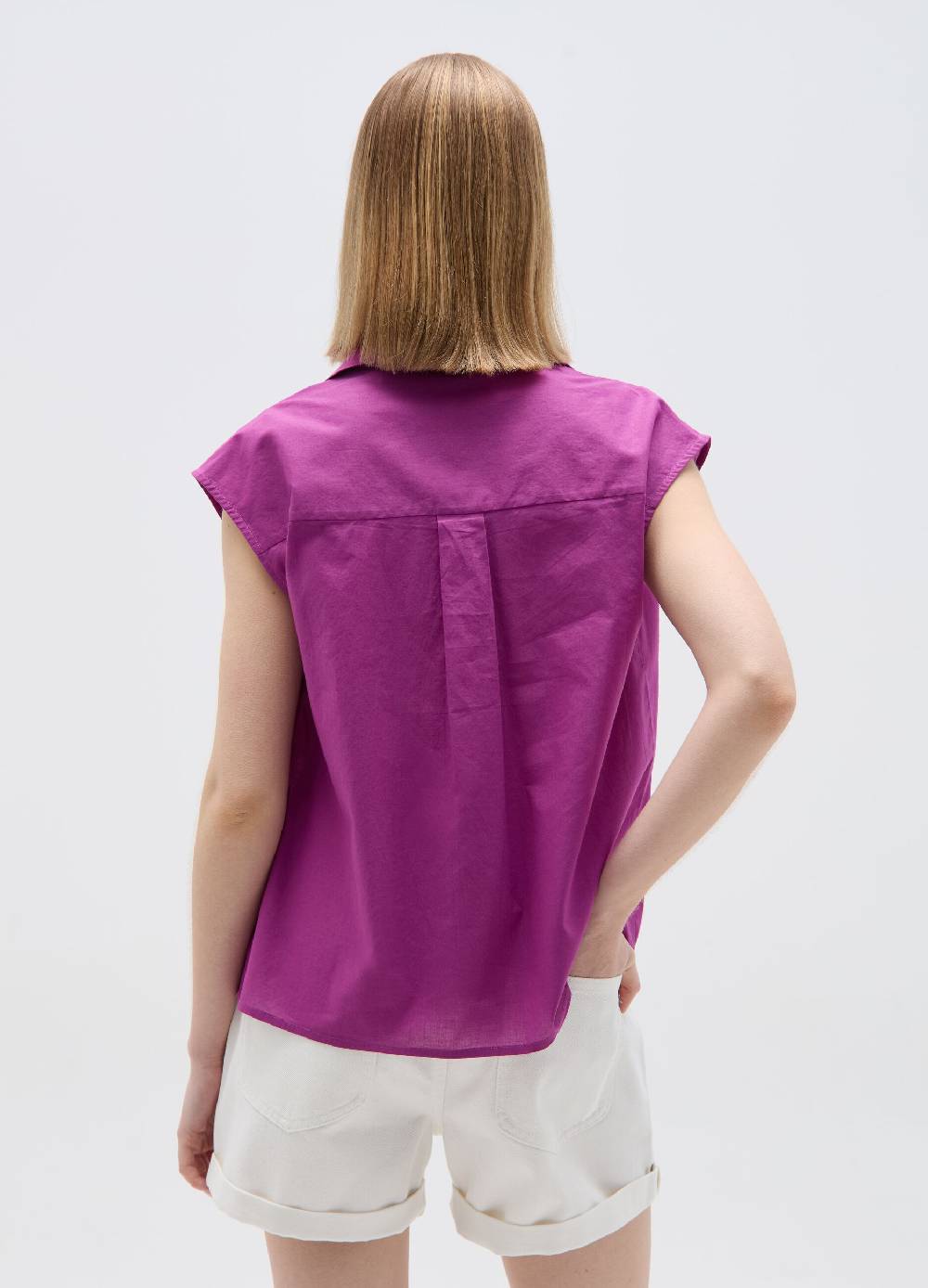Ovs Blusa smanicata con scollo a polo Offerte speciali