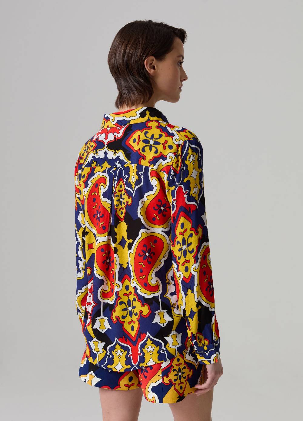 Ovs Camicia in crêpe con stampa all-over ACQUISTA ORA