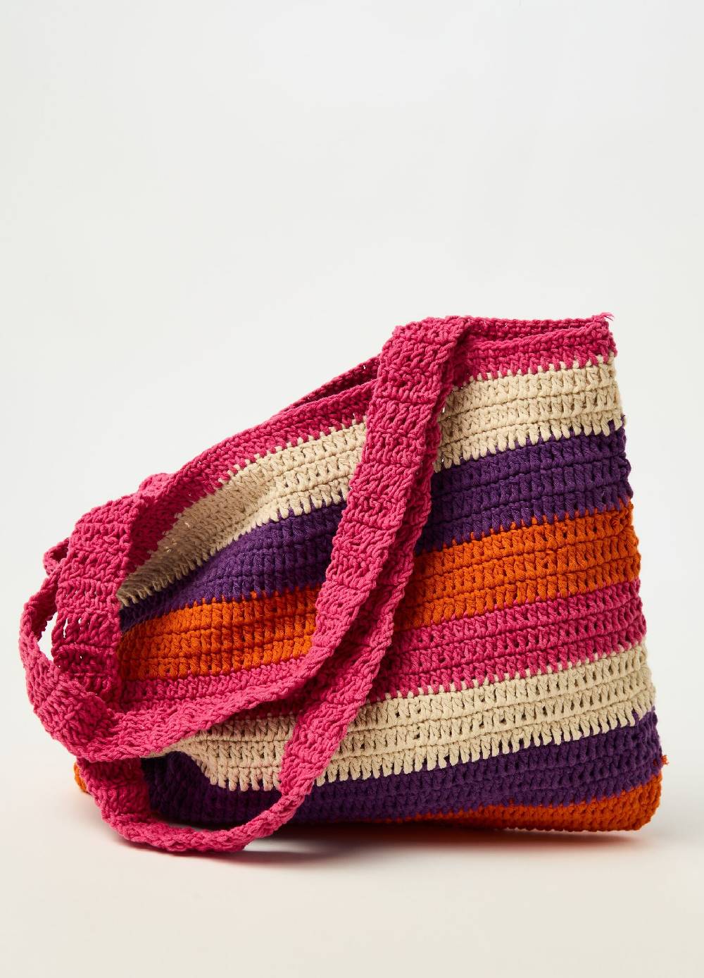 Ovs Borsa con lavorazione crochet a righe Fino al 50% di sconto