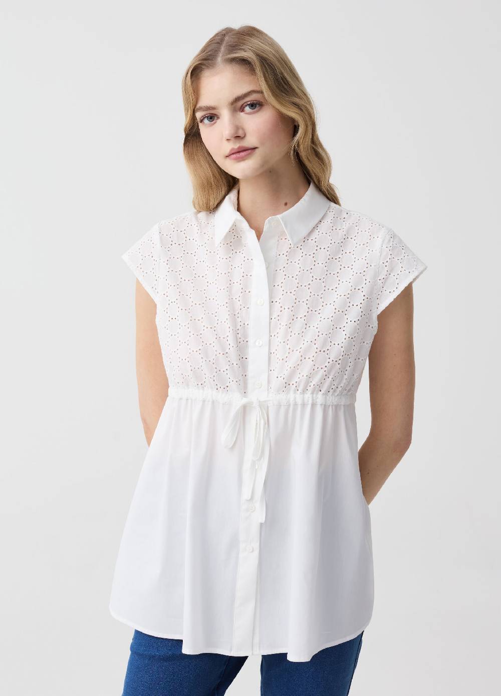 Ovs Blusa premaman con inserti Sostegno trimestrale