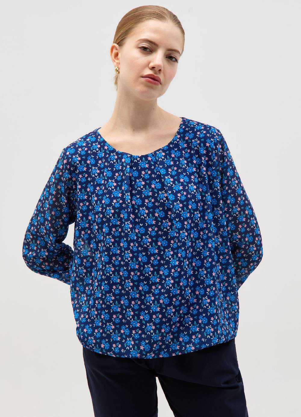 Ovs Blusa con stampa a fiorellini Discount Store per i nuovi prodotti